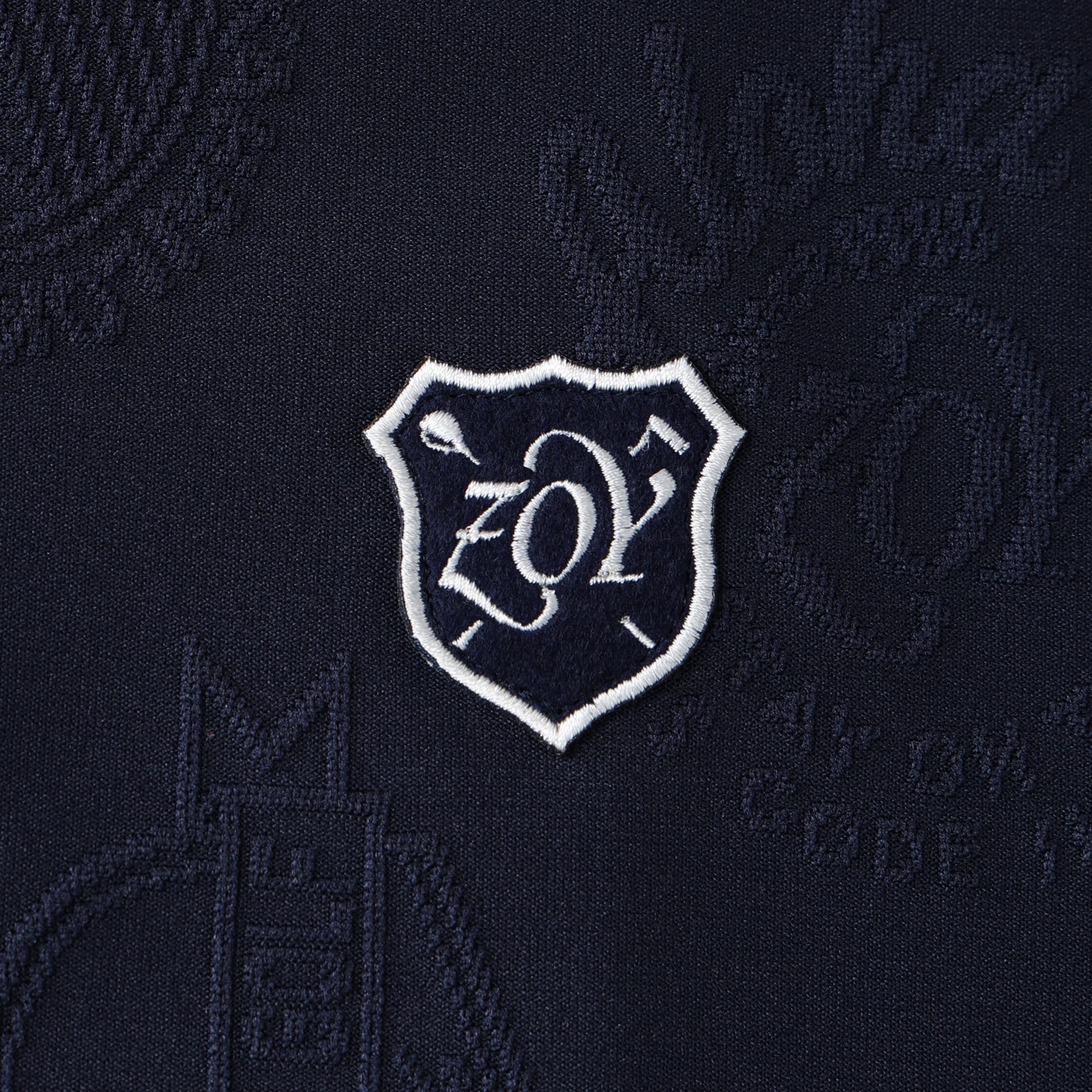 Women's 3D Bear Jersey Blouson in Navy