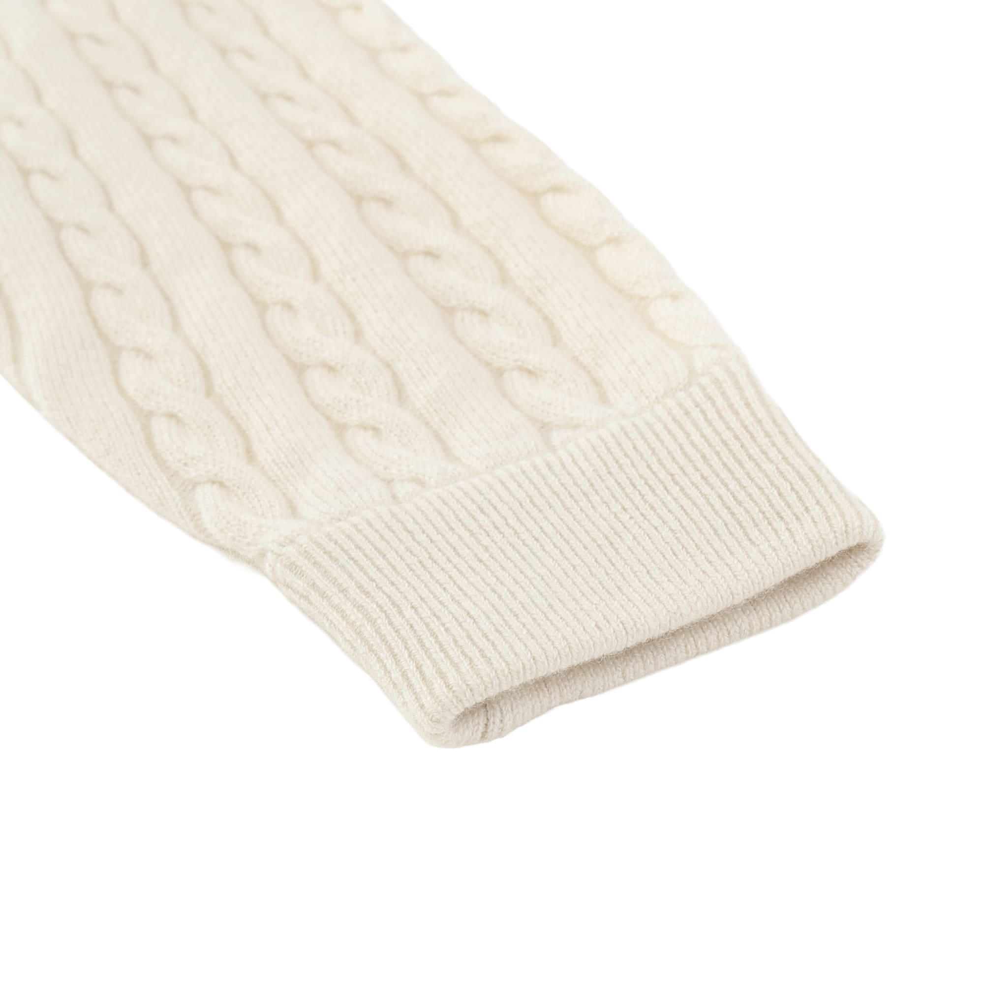 MEN Recycled CASHMERE ニットブルゾン ライトヘザー