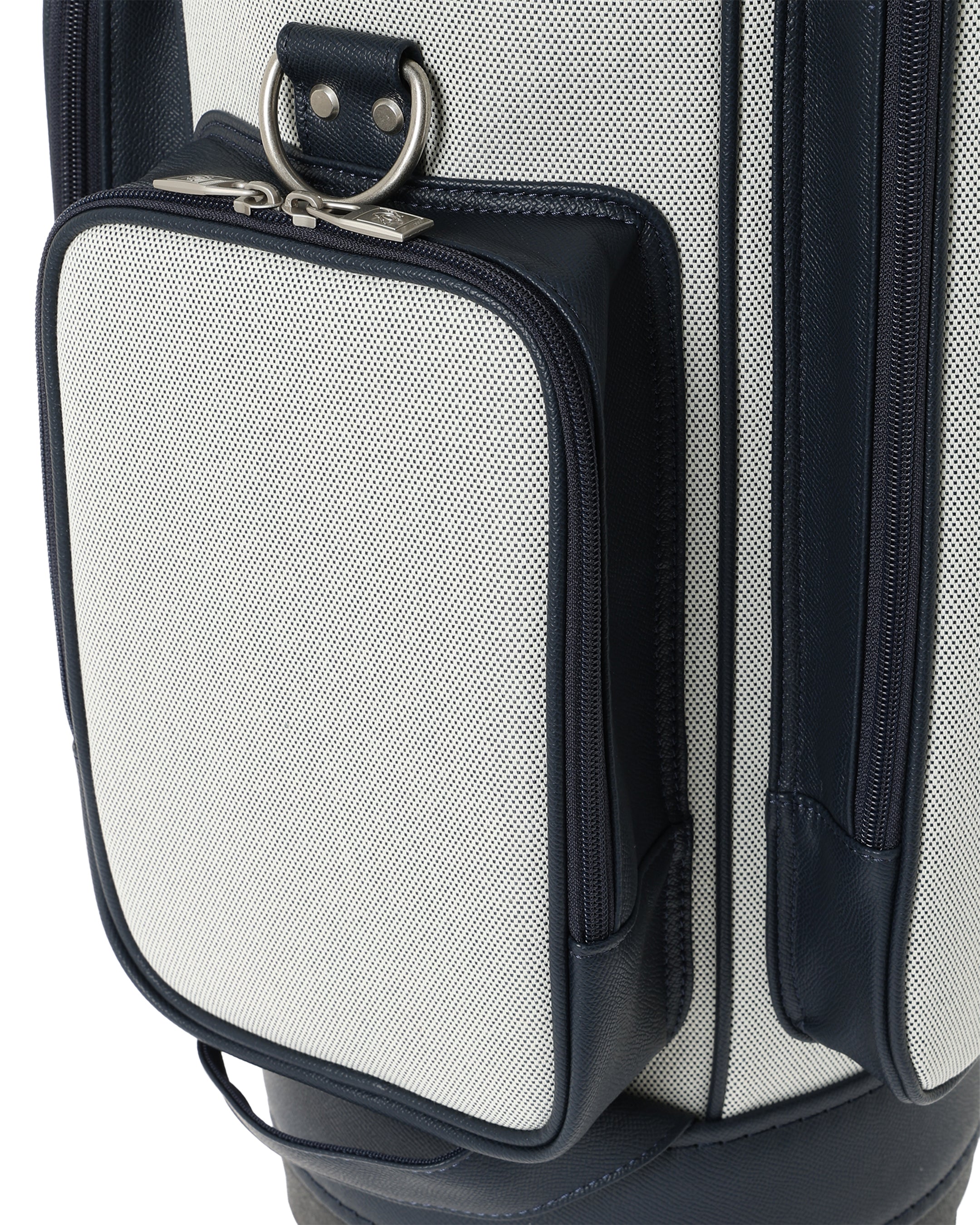 UNISEX キャンバスキャディバッグ ベージュ