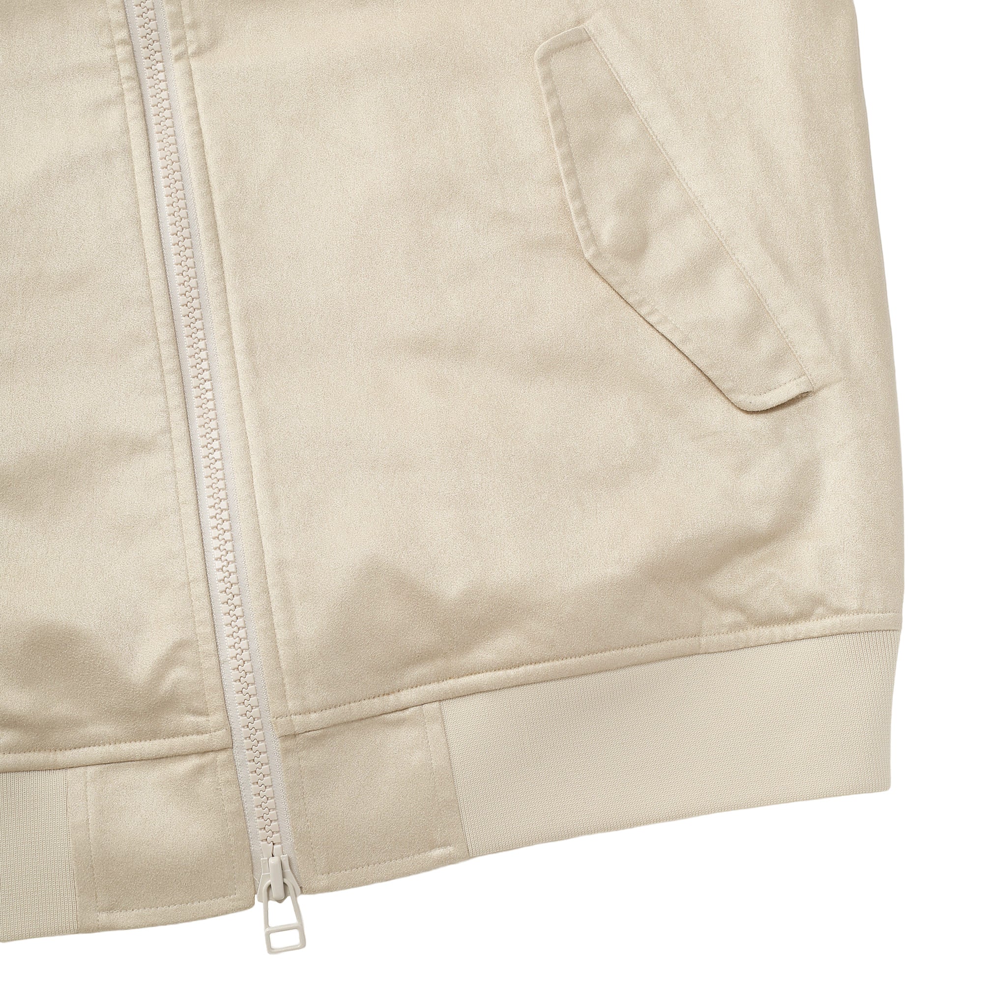 MEN NEW KOMASUEDE ブルゾン シルバーグレー