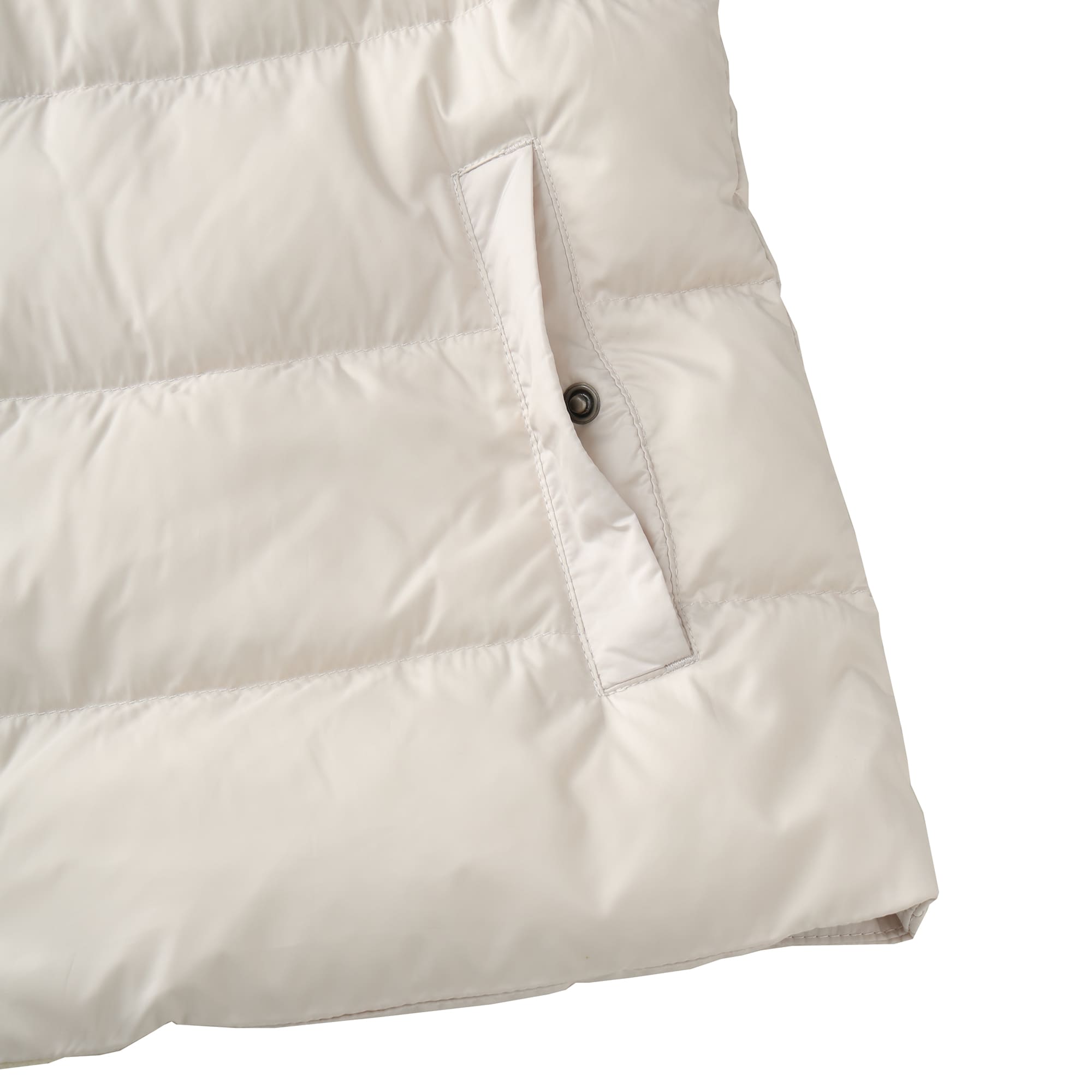 WOMEN 光電子ダウンベスト キャメル