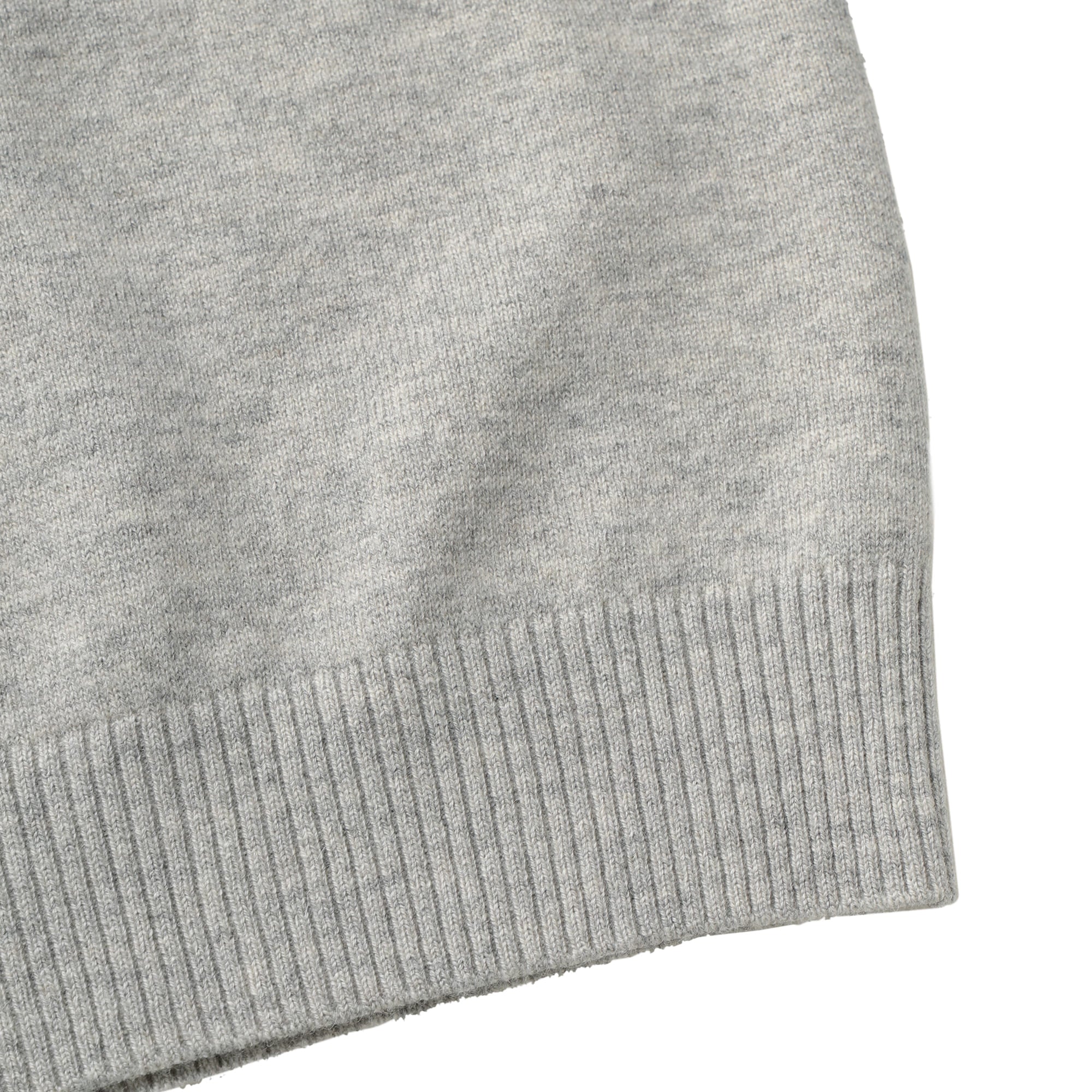 MEN Superfine merino wool x cashmere 長袖セーター ネイビー