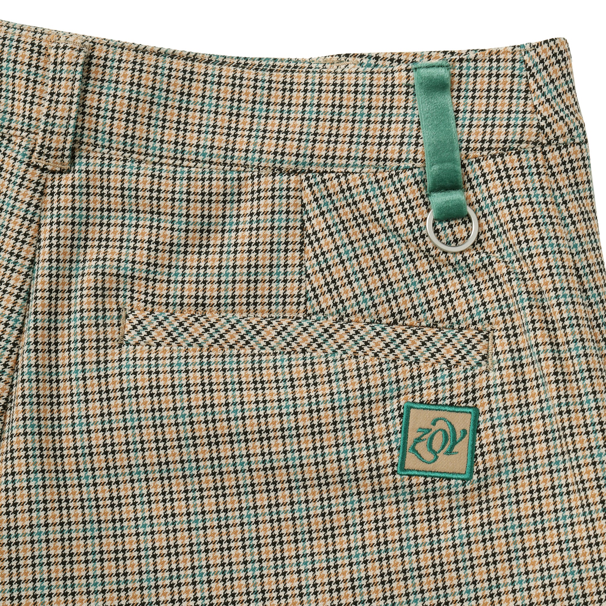 WOMEN ガンクラブ裏起毛ストレッチ ラップキュロット グレープ