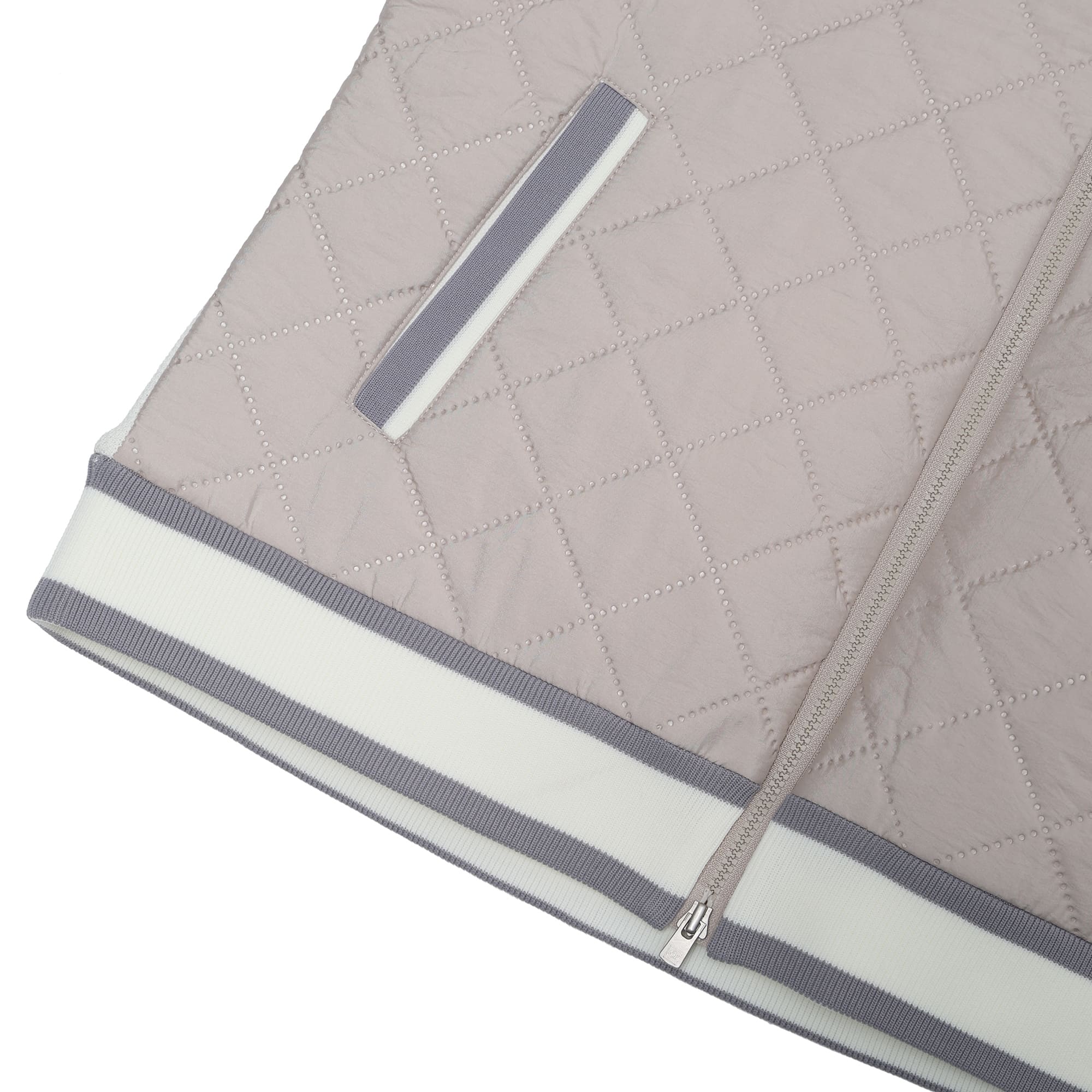 WOMEN Proof Plus ECO stretch ニットブルゾン(防風裏地付) アッシュ