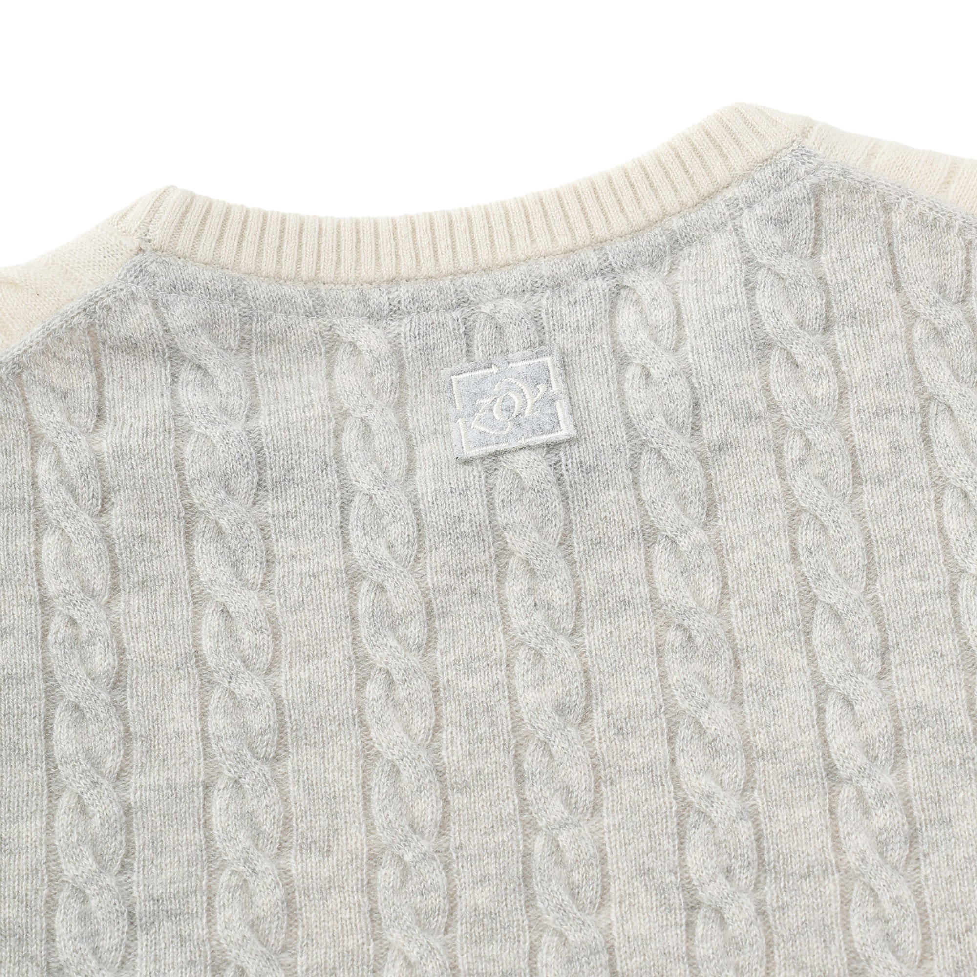MEN Recycled CASHMERE 長袖セーター ネイビー
