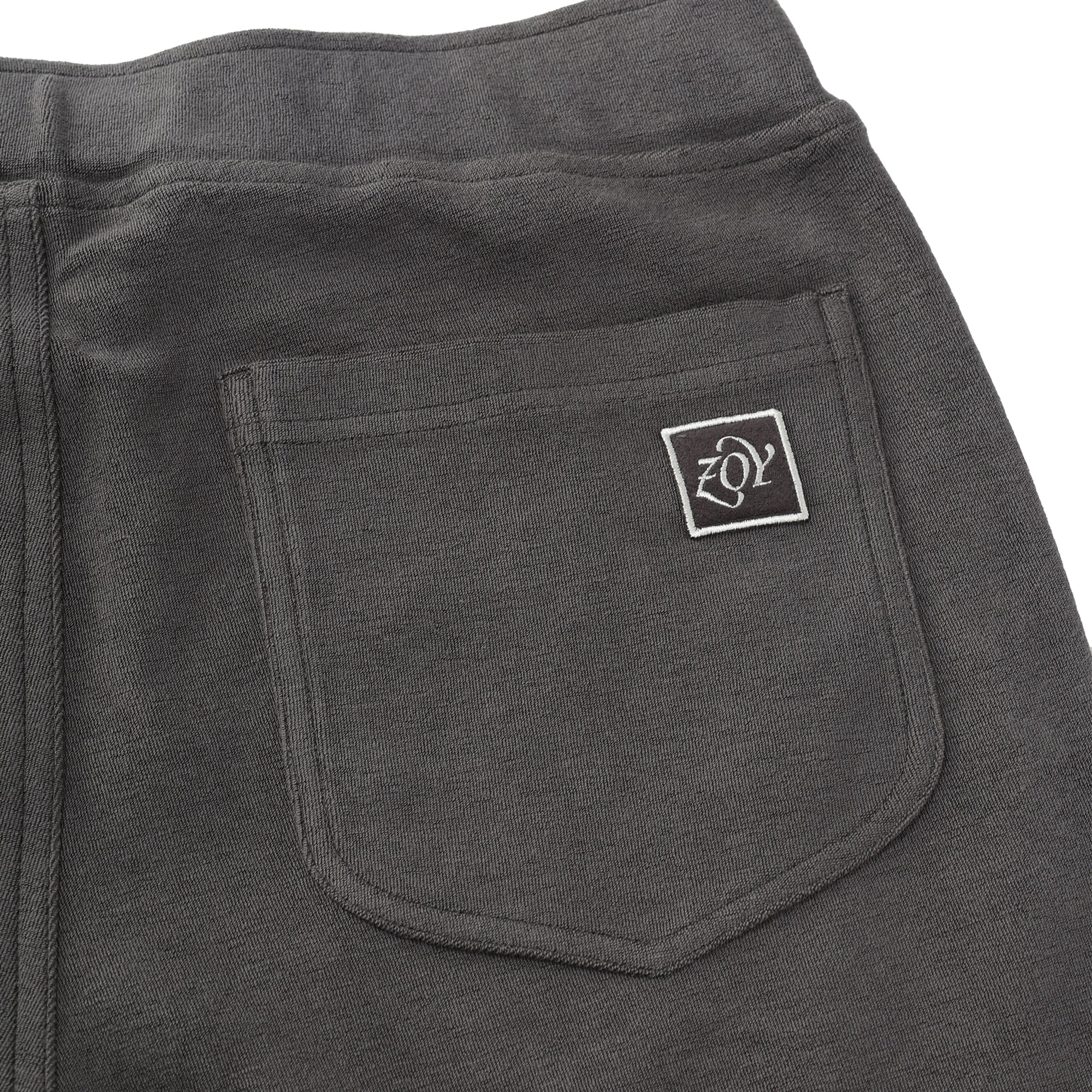 Men's Organic Cotton Pile Long Pants in White