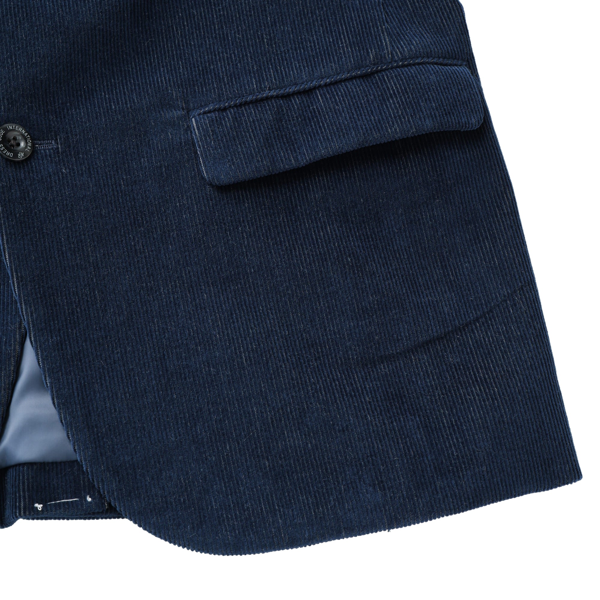 MEN ウールコーデュロイ ジャケット ネイビー