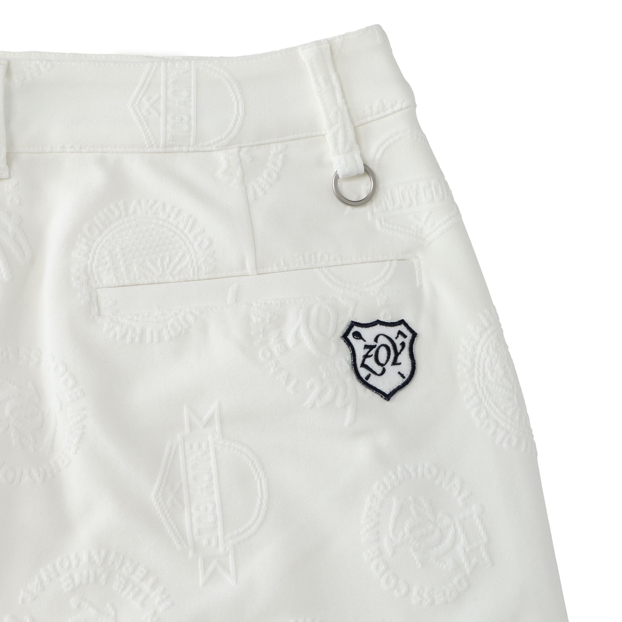 Women's 3D Bear Jersey Skirt, Navy