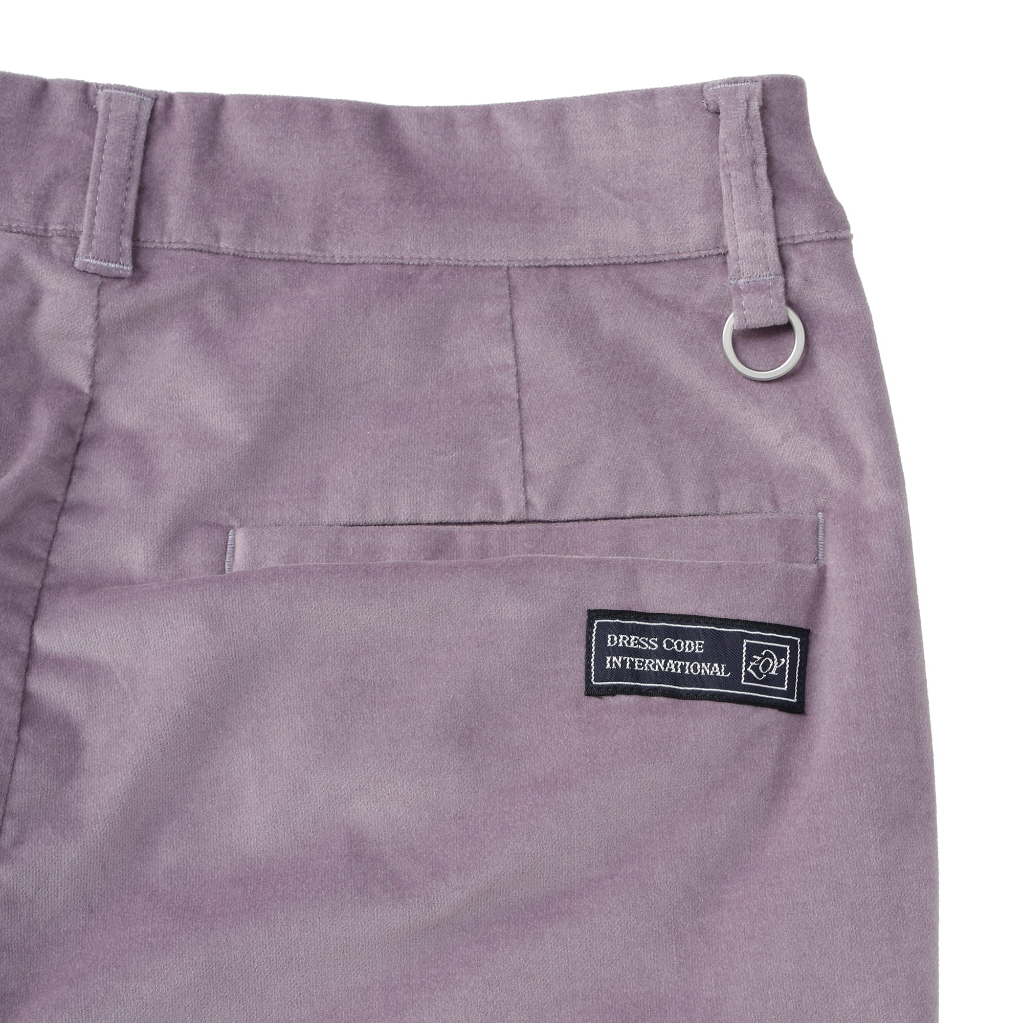 WOMEN COTTON velvetteen ロングパンツ ミント