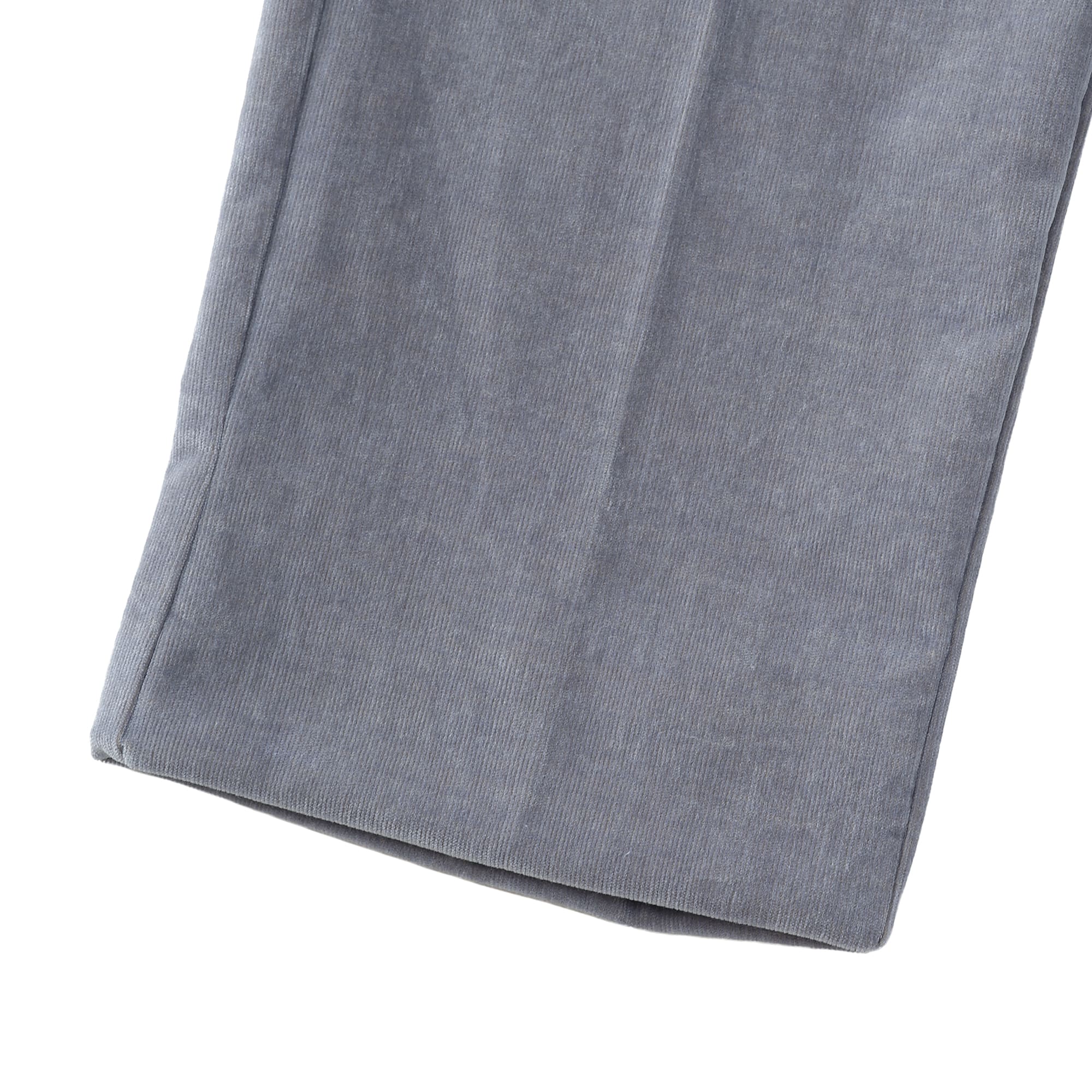 MEN 28W シャンブレーコール ロングパンツ アッシュ