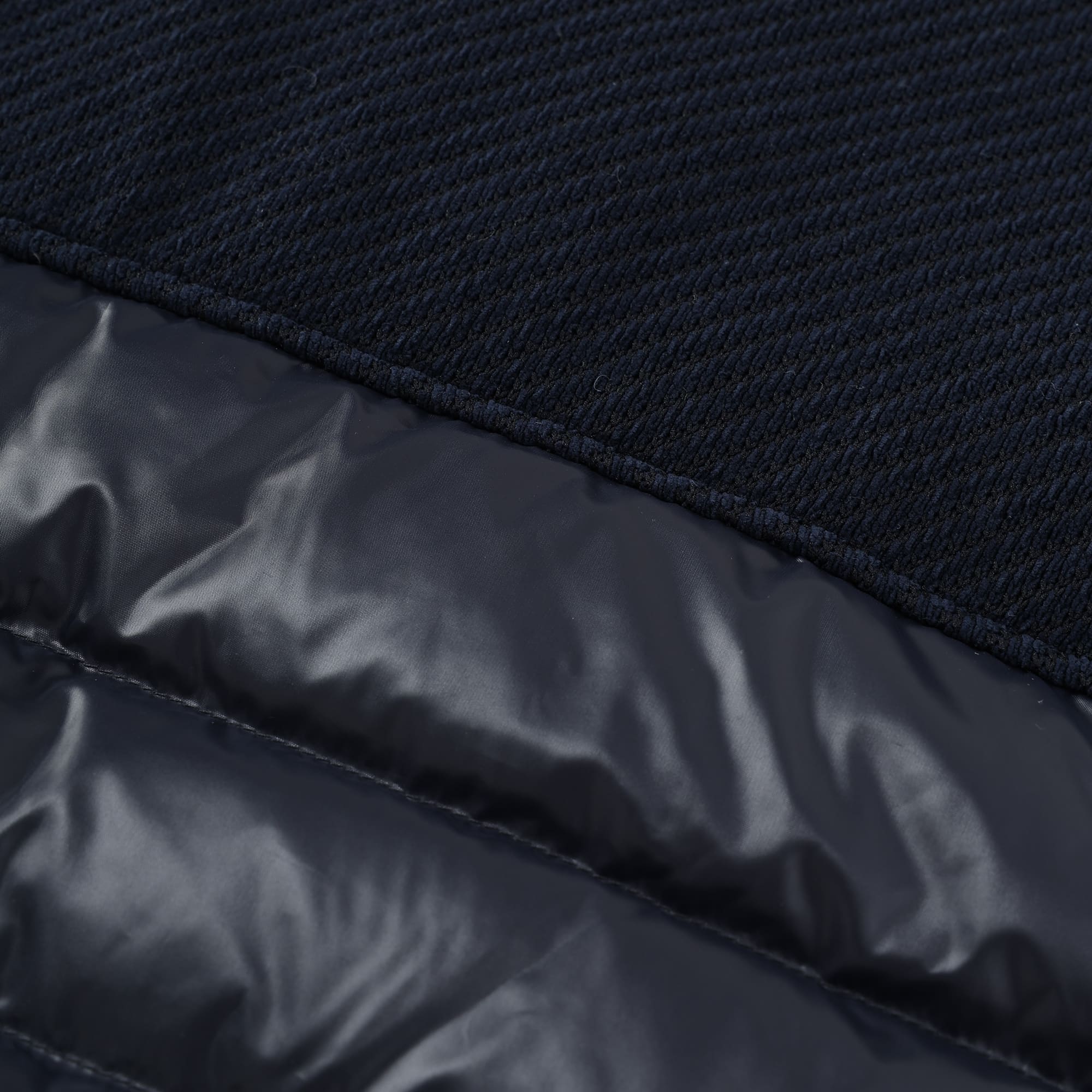 MEN LUXE ダウンベスト ネイビー