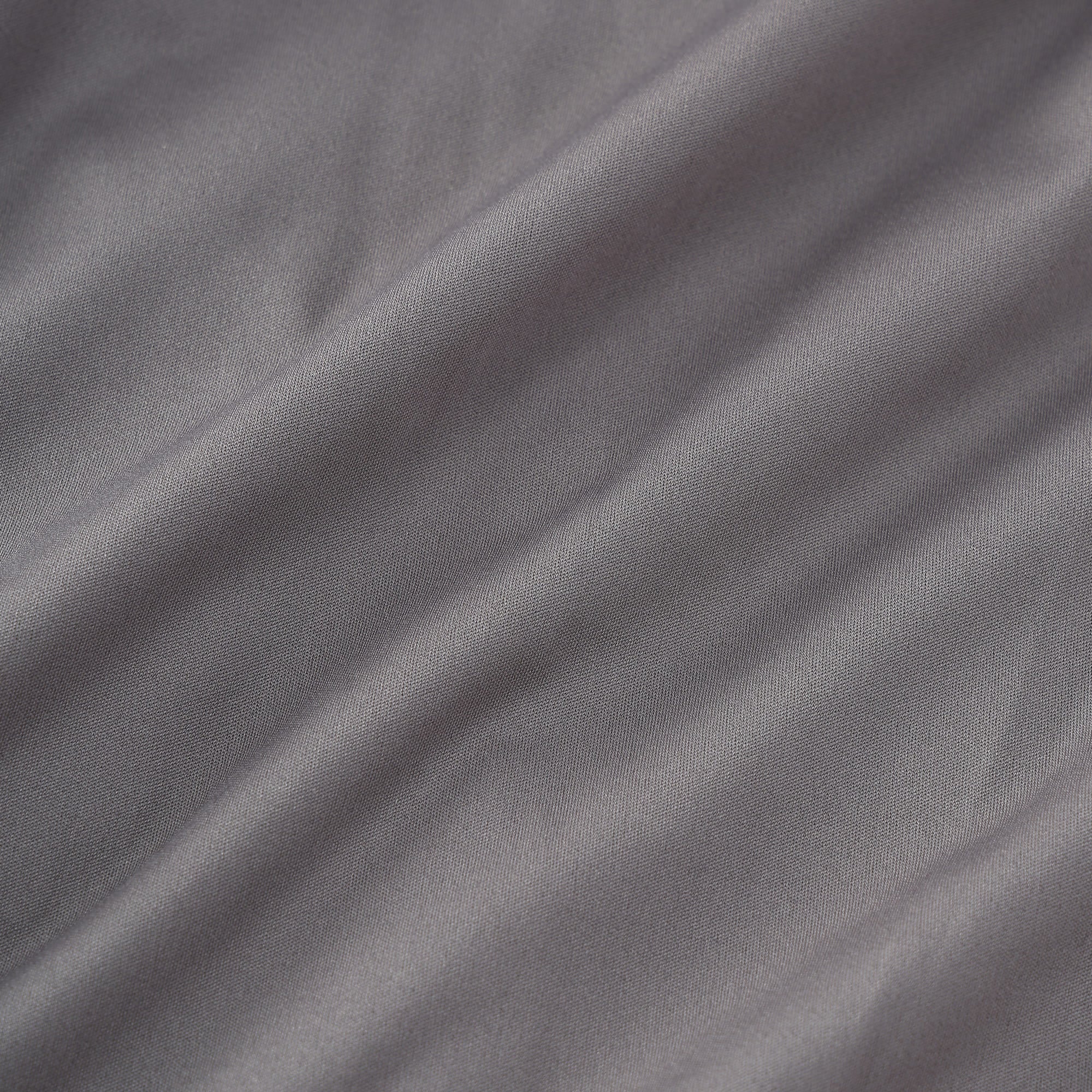 WOMEN ストレッチタフタキルト 中綿ロングベスト チャコール