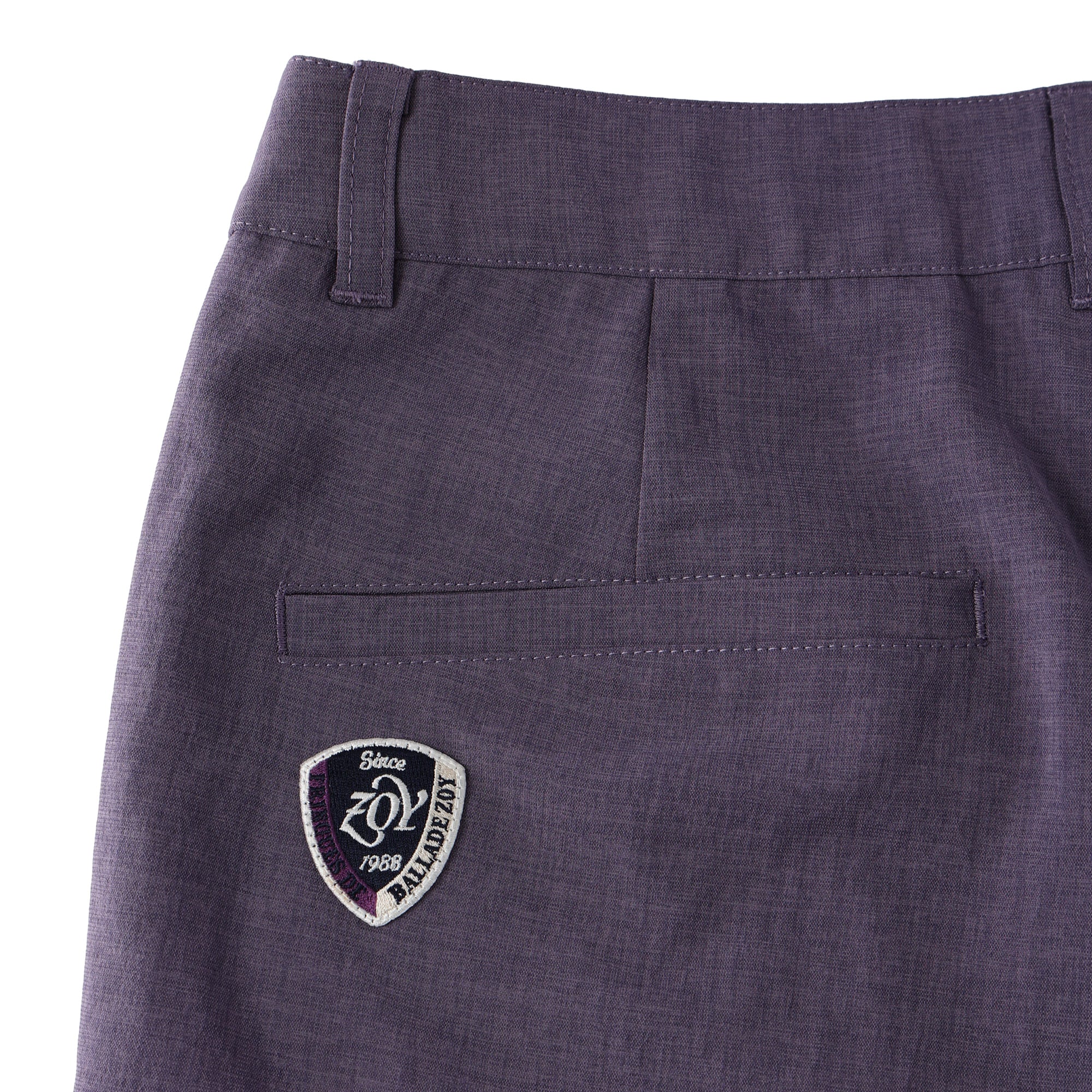 MEN EVALET Thick&Thin Stretch ショートパンツ ターコイズ
