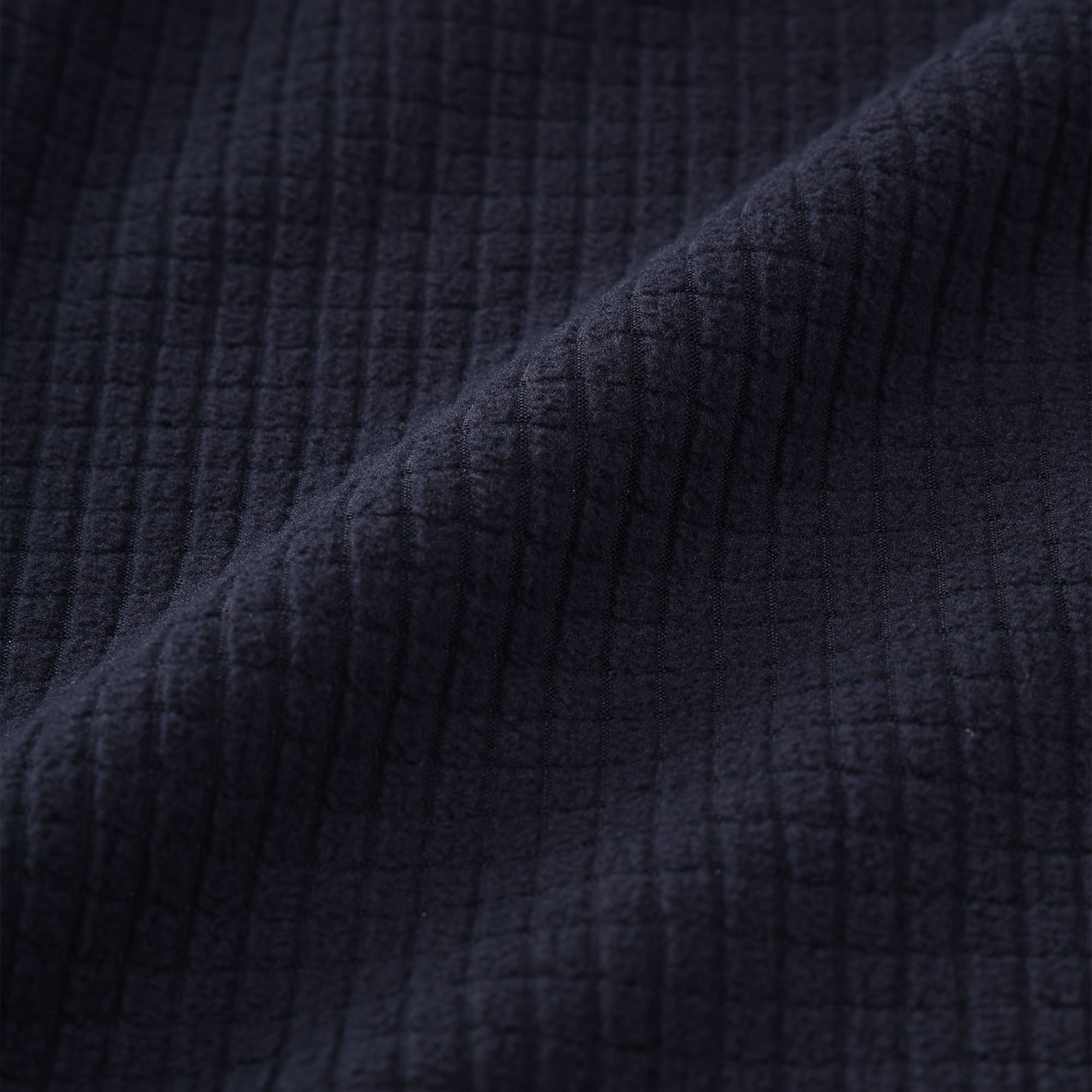 Men's Block Fleece Laminate Hoodie, Navy