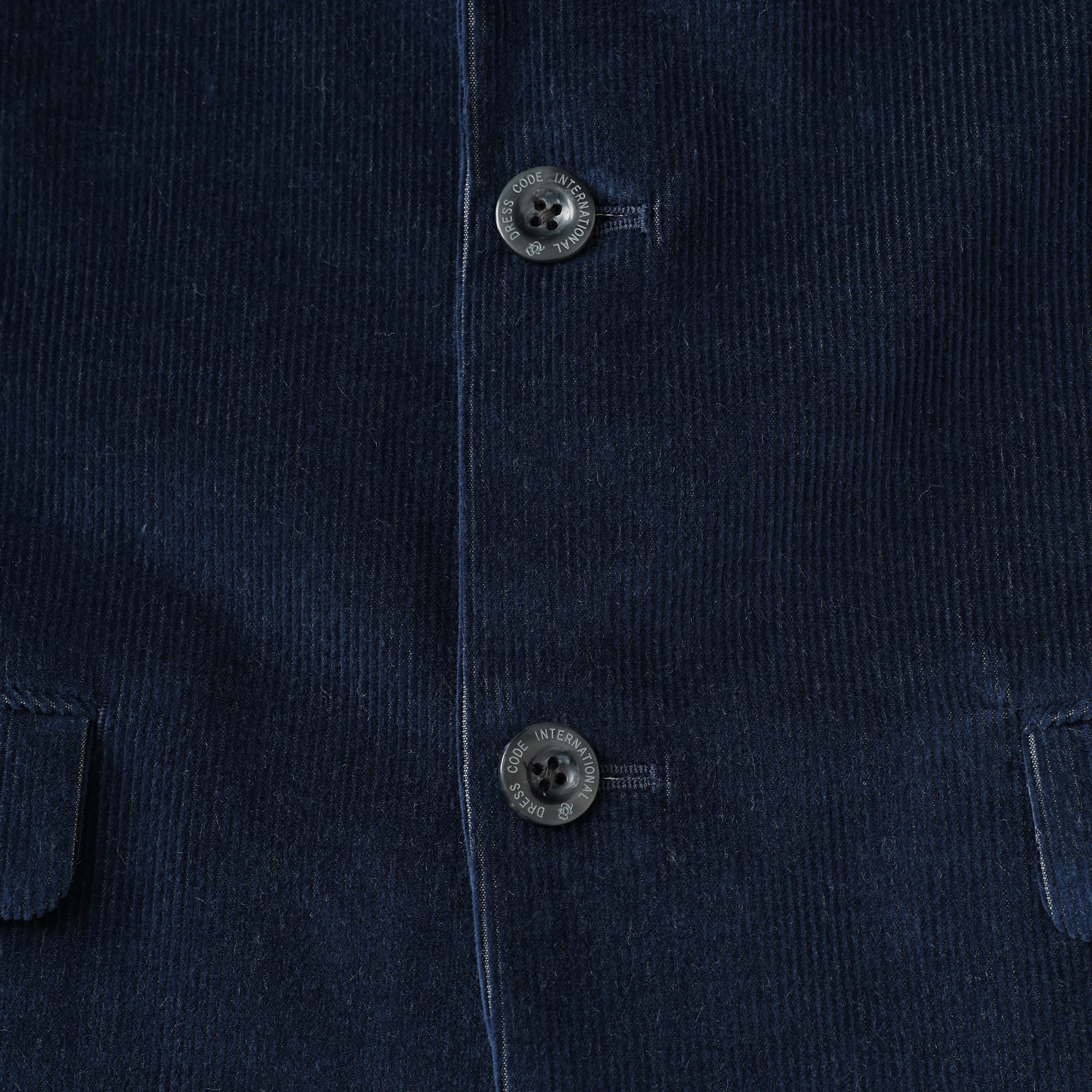 MEN ウールコーデュロイ ジャケット ネイビー