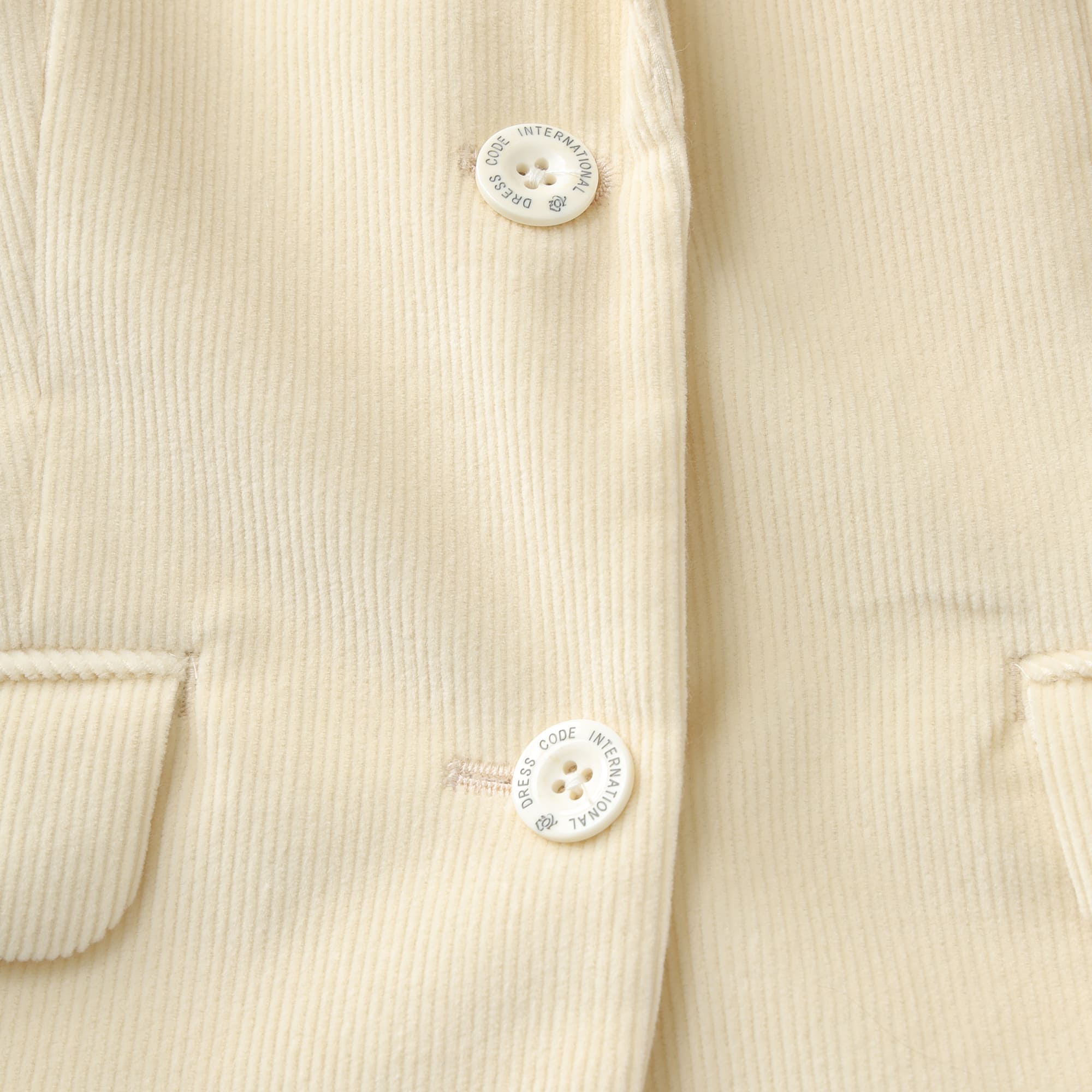 WOMEN ウールコーデュロイ ジャケット ネイビー