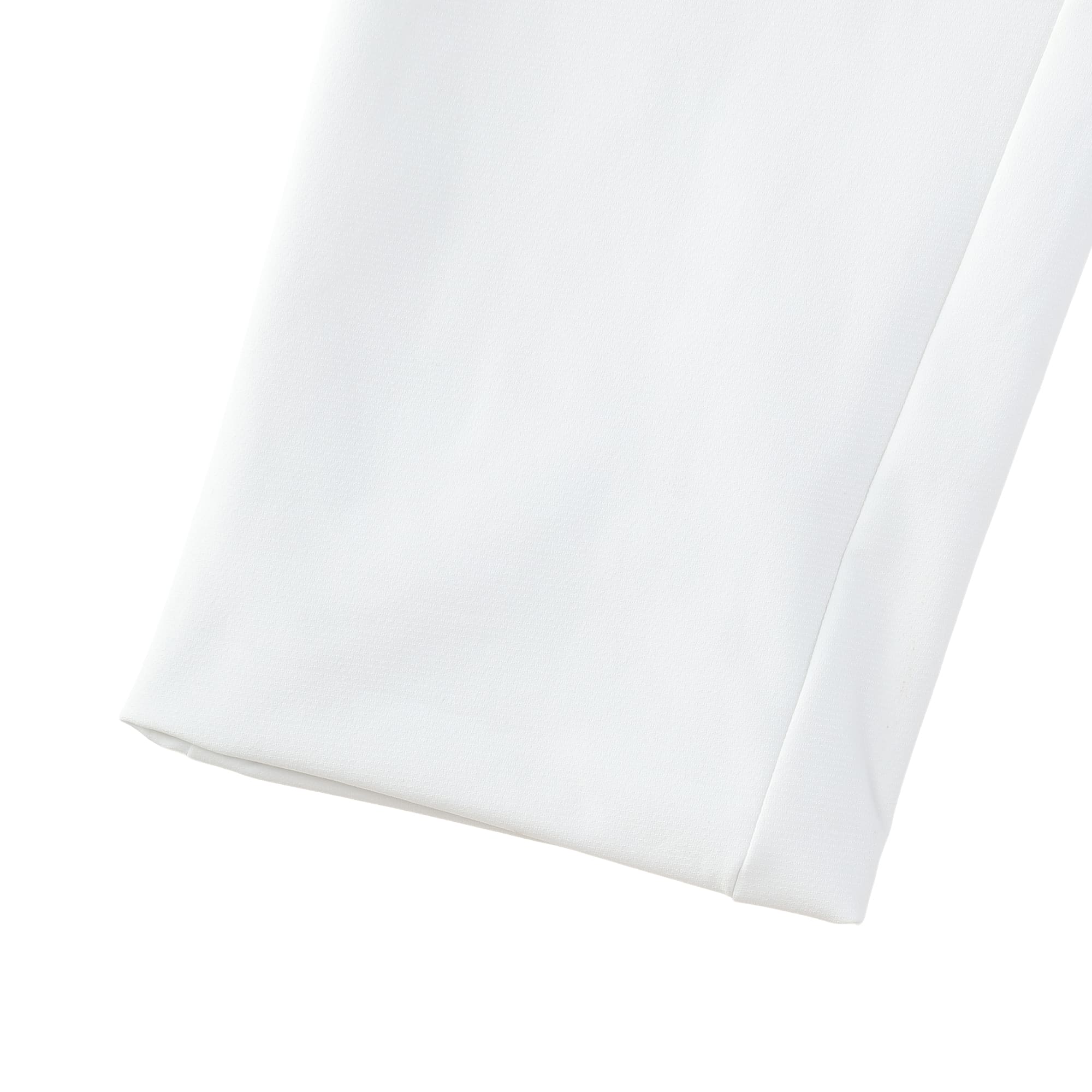 Men's 4-Way Stretch Recycled PL x Back Fleece Long Pants, White