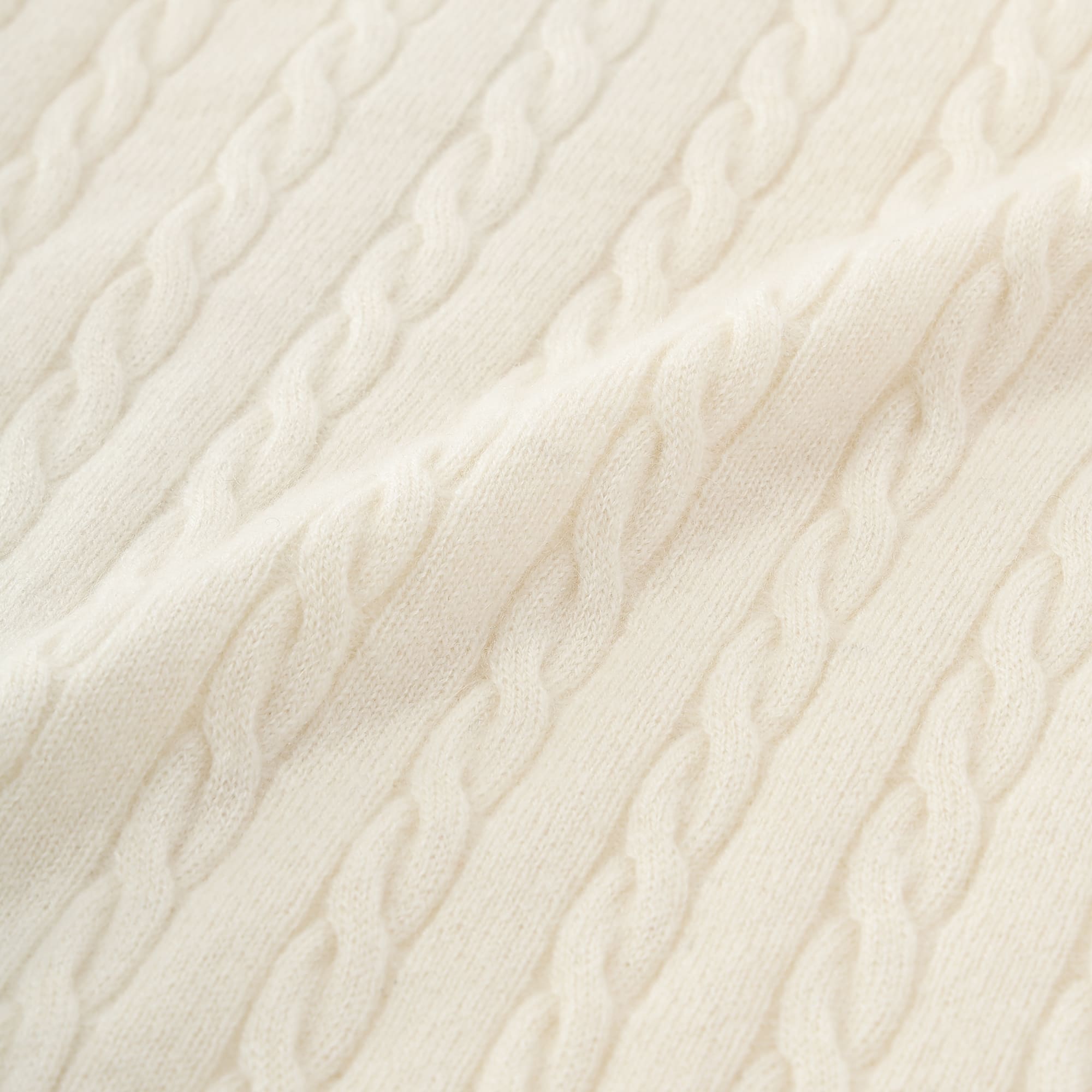 WOMEN Recycled CASHMERE ニットブルゾン ライトヘザー
