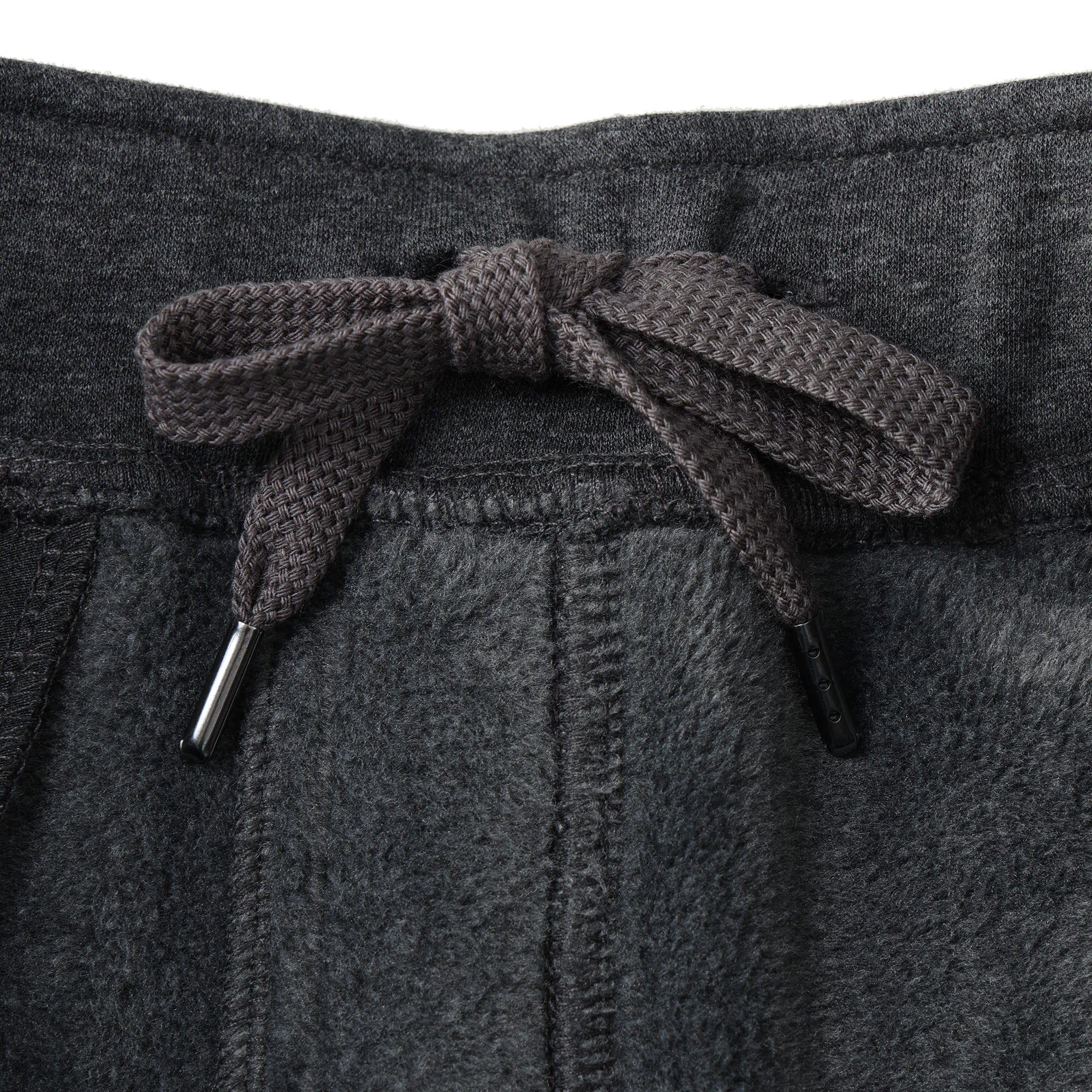 MEN LONG-STAPLE COTTON BOMBER スウェットパンツ アイボリー