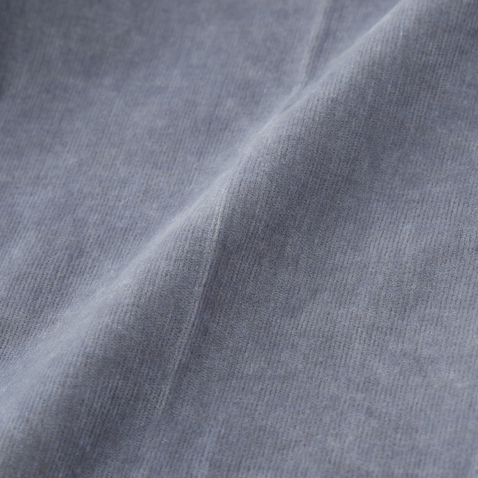 MEN 28W シャンブレーコール ロングパンツ アッシュ