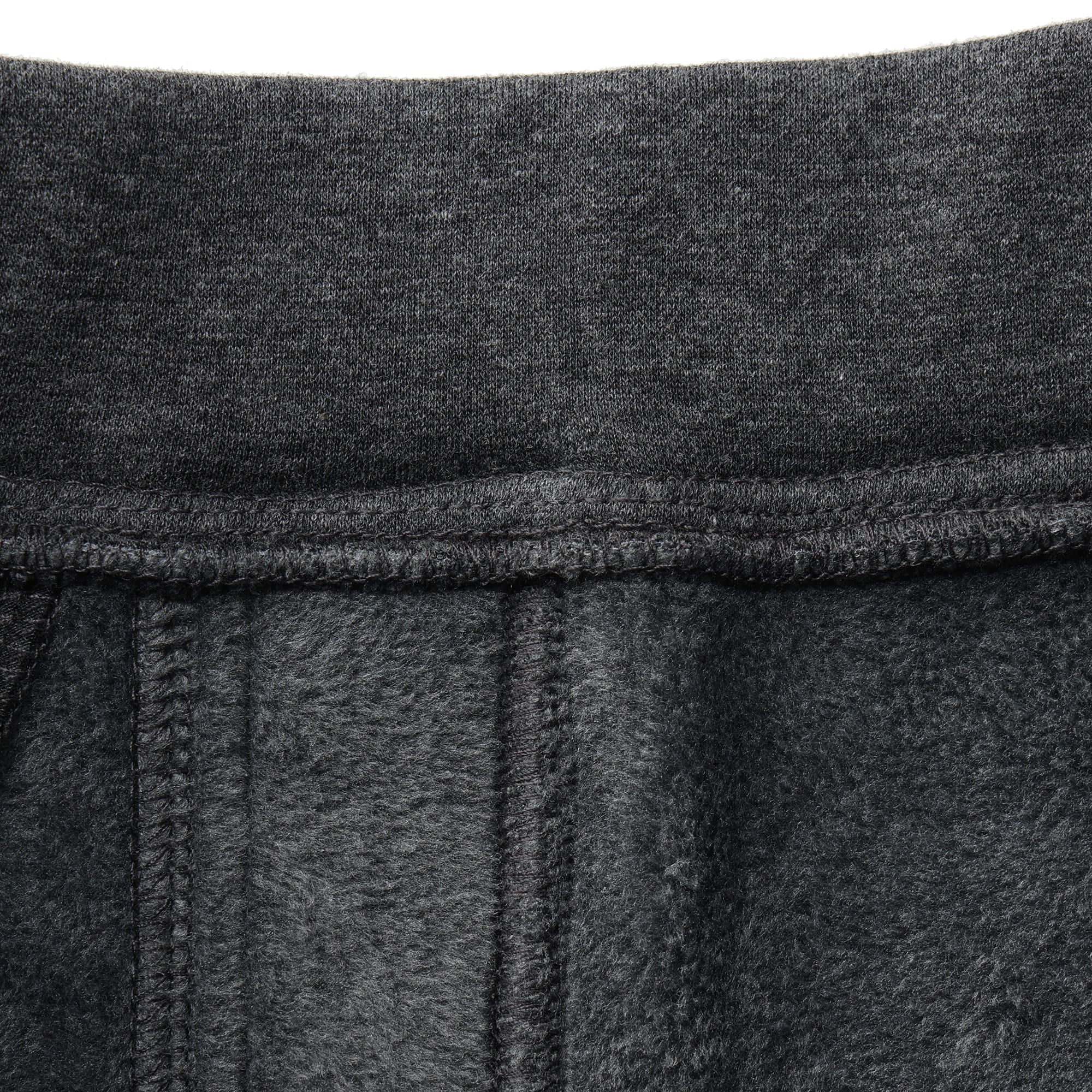 WOMEN LONG-STAPLE COTTON BOMBER スウェットパンツ チャコール