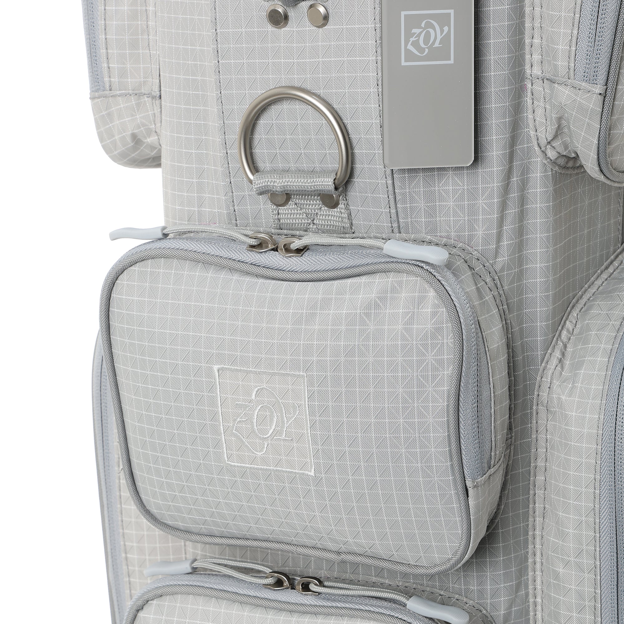 UNISEX 二輪キャディバッグ パープル