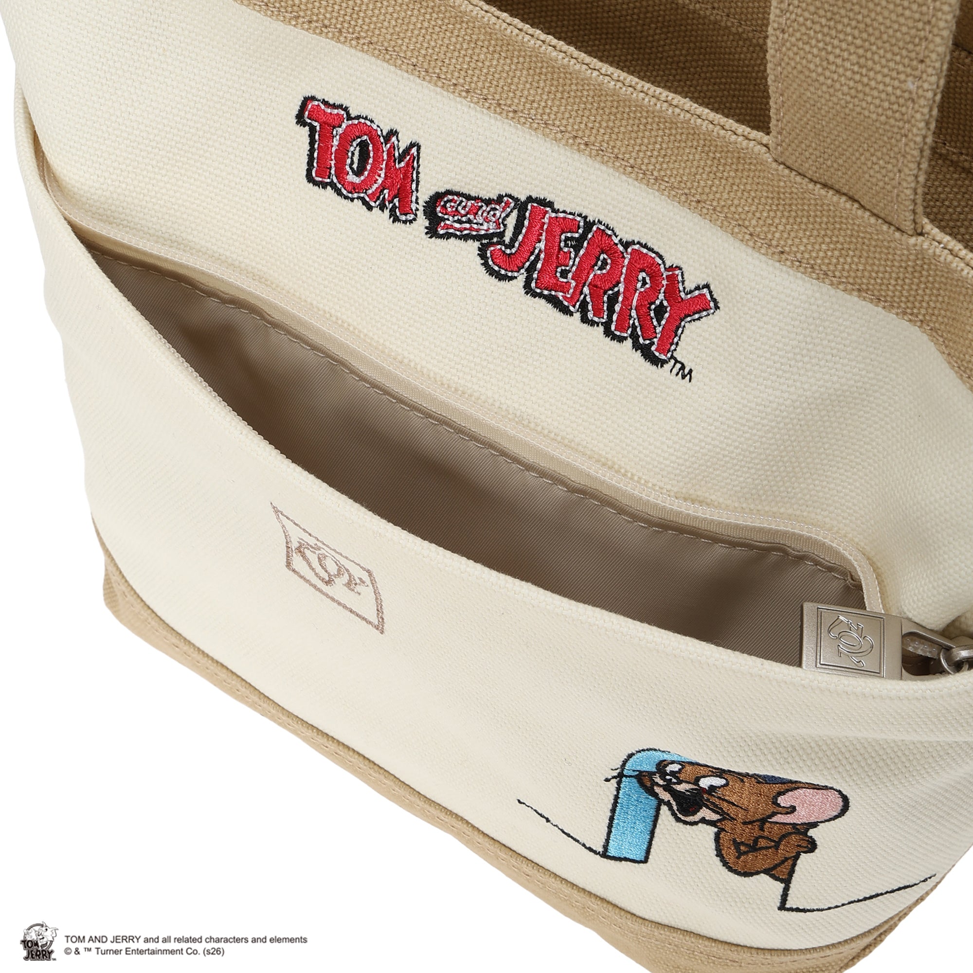 ZOY / TOM and JERRY / UNISEX カートバッグ ベージュ