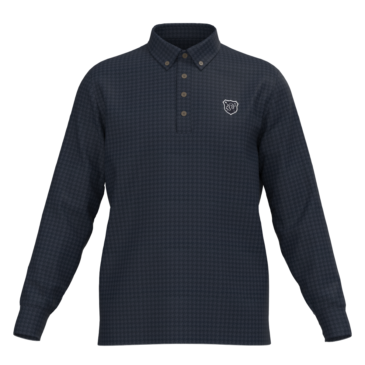 Men's Alphabet Print Short Sleeve Shirt White