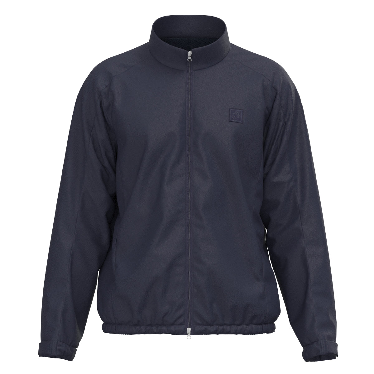 MEN ナイロンタフタストレッチ ブルゾン エッグプラント