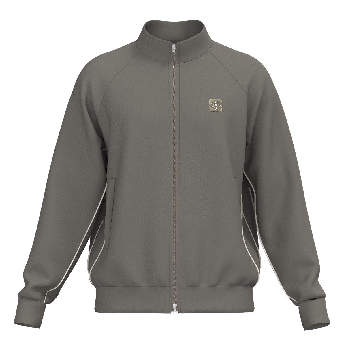 MEN センシティブパワーストレッチジャージー ブルゾン モカ