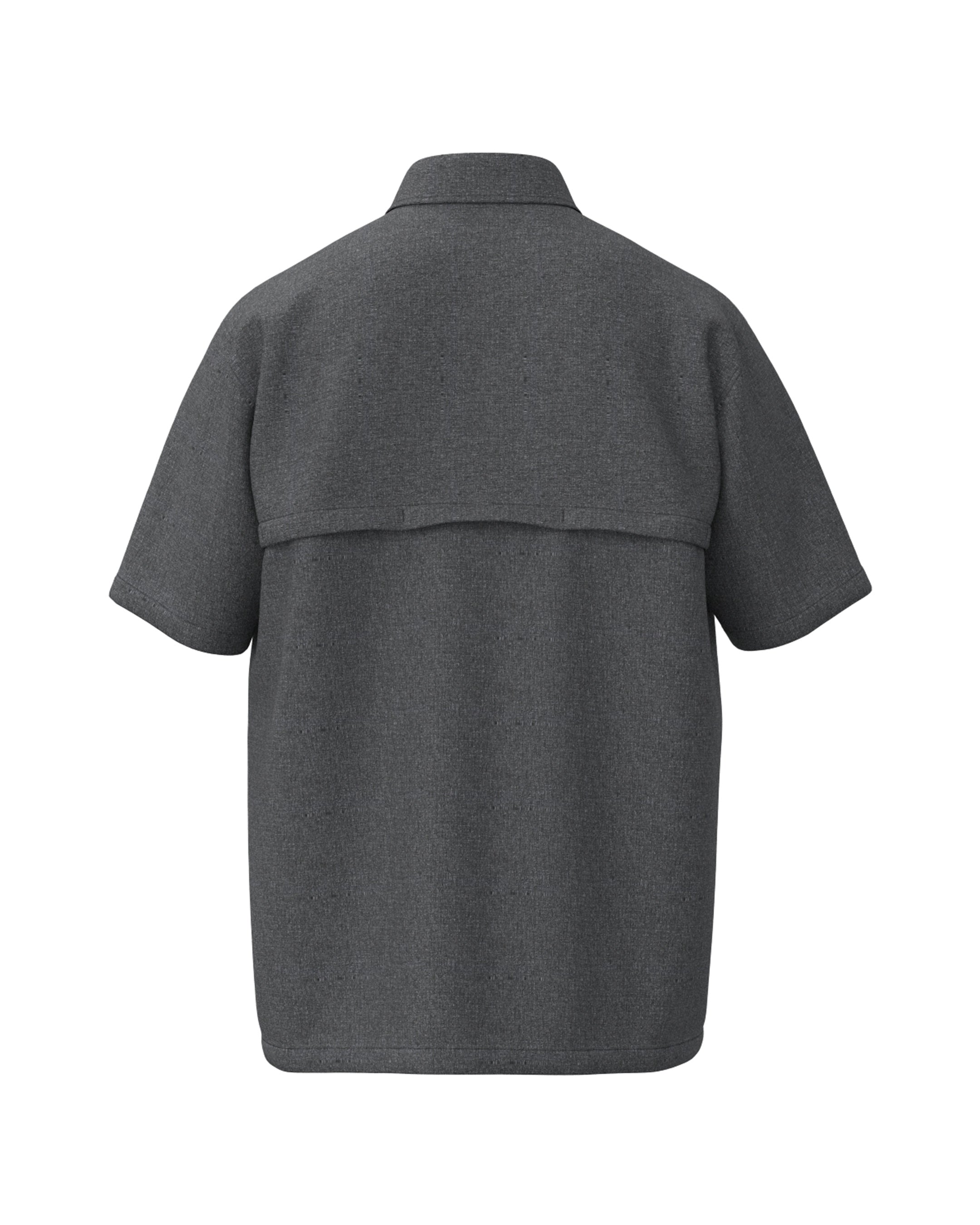 MEN Primeflex Dot air 半袖シャツ グレー