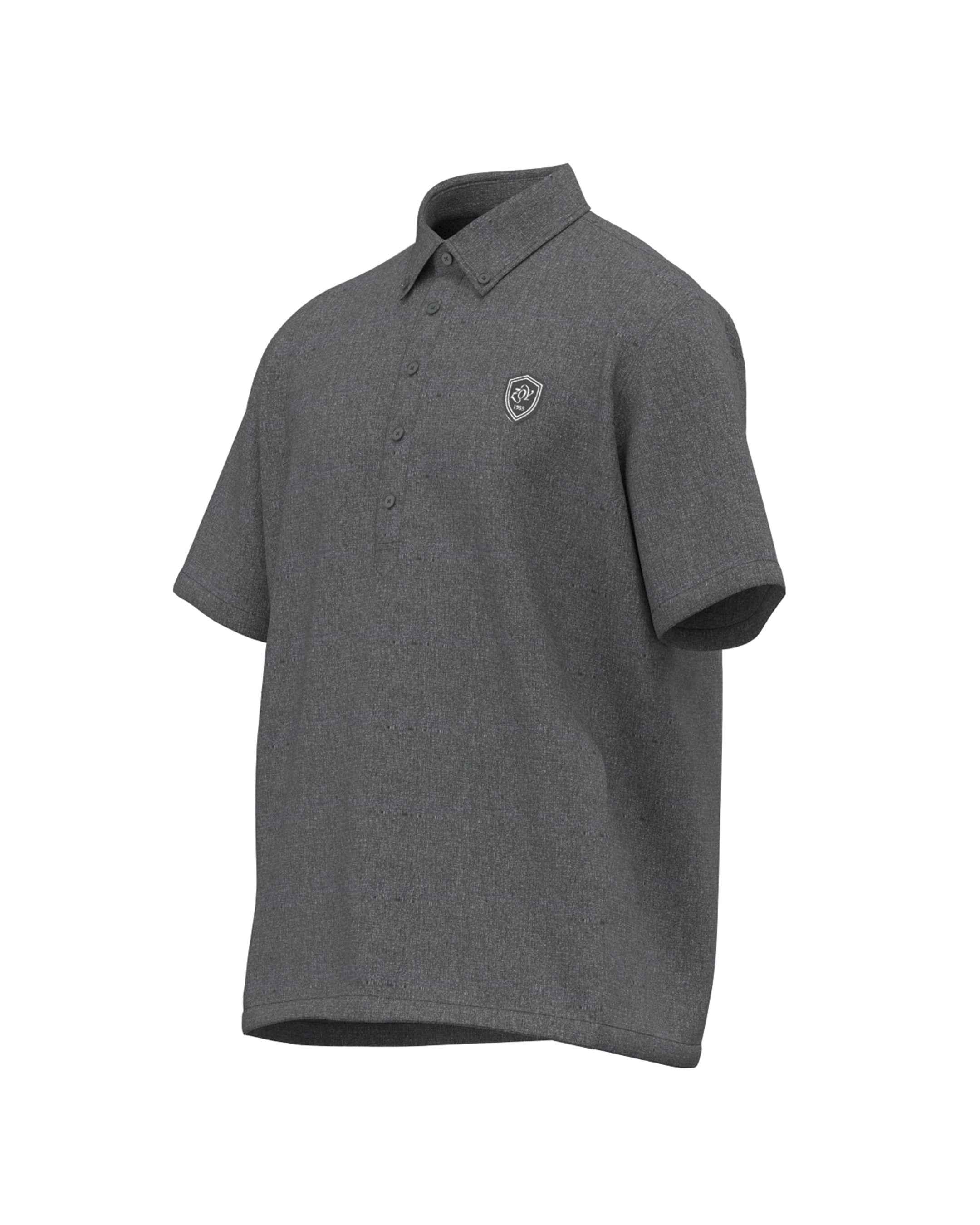 MEN Primeflex Dot air 半袖シャツ グレー