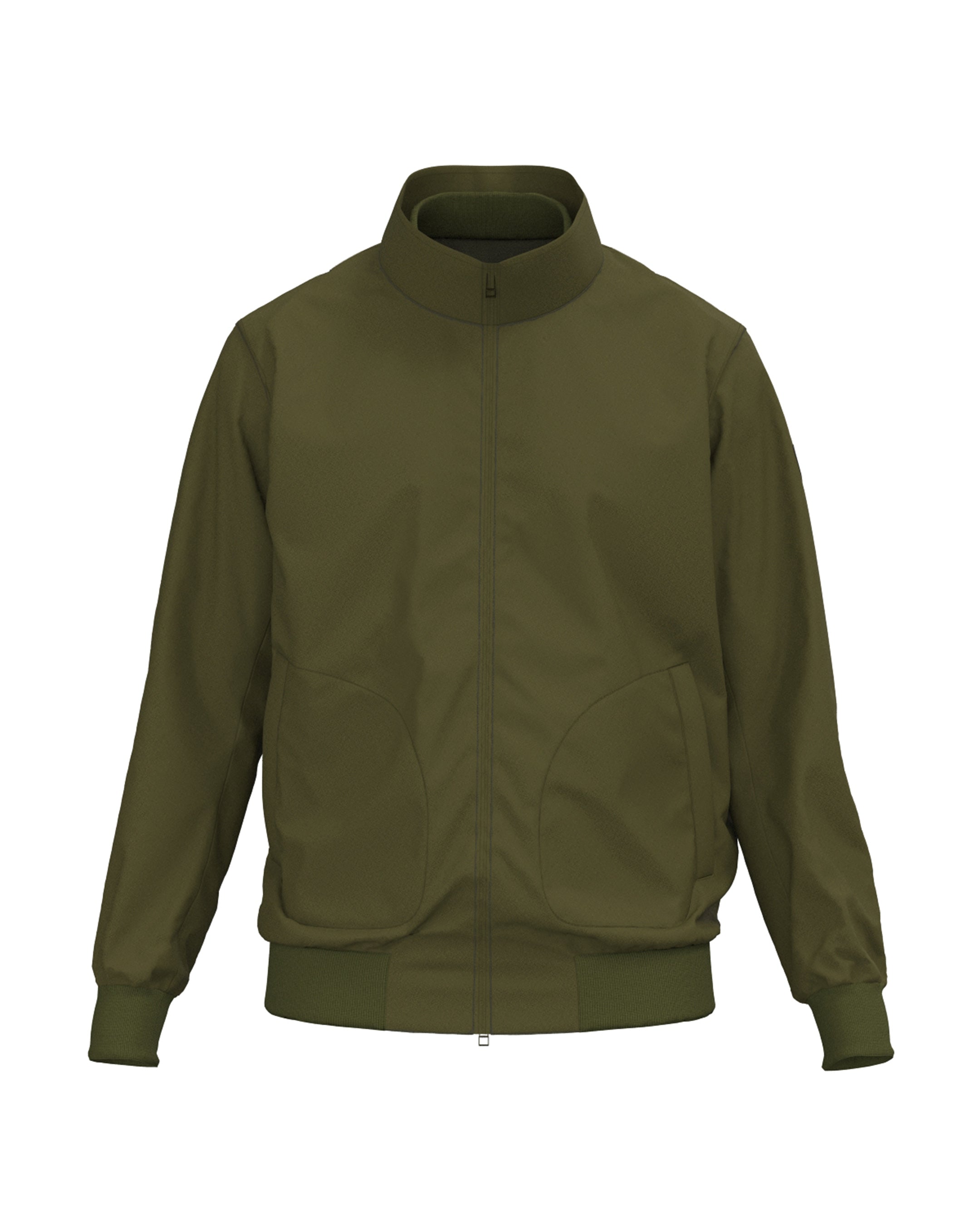 MEN LIMONTA SEKLAV WR FCF TC ポリエステルタフタストレッチ ブルゾン オリーブ