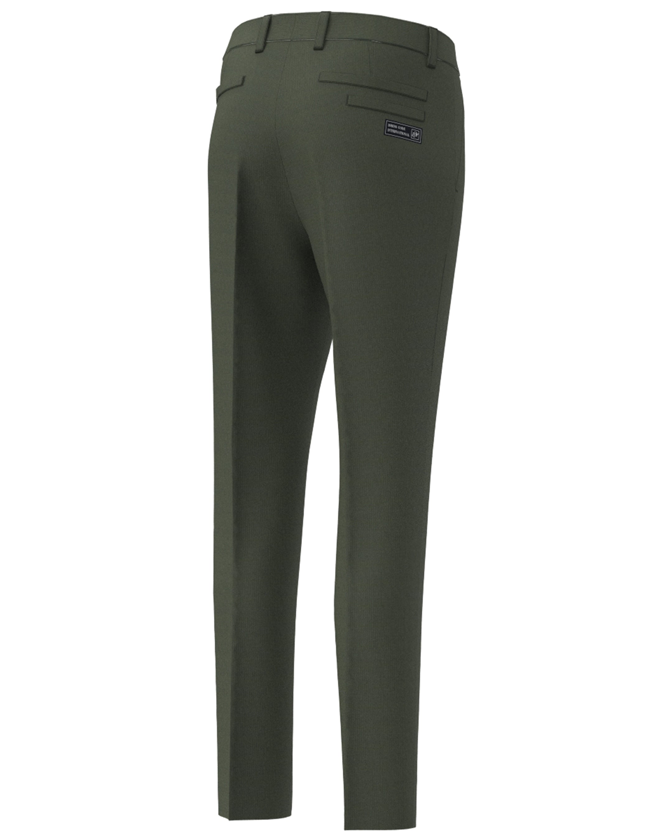 MEN WINTER NEW DOT AIR ロングパンツ ダークグレー