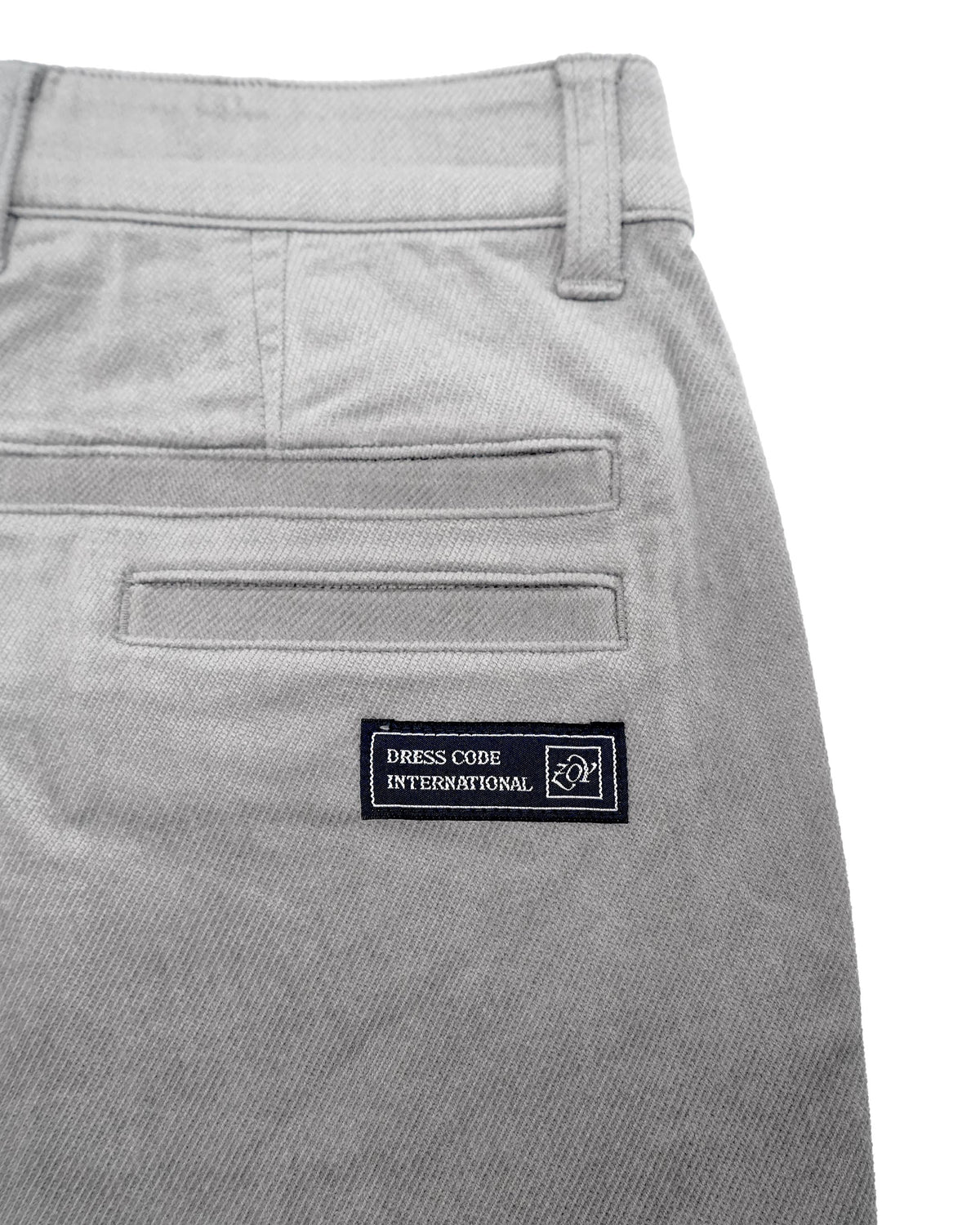 MEN VENUS TWILL CORDUROY ロングパンツ ライトグレー