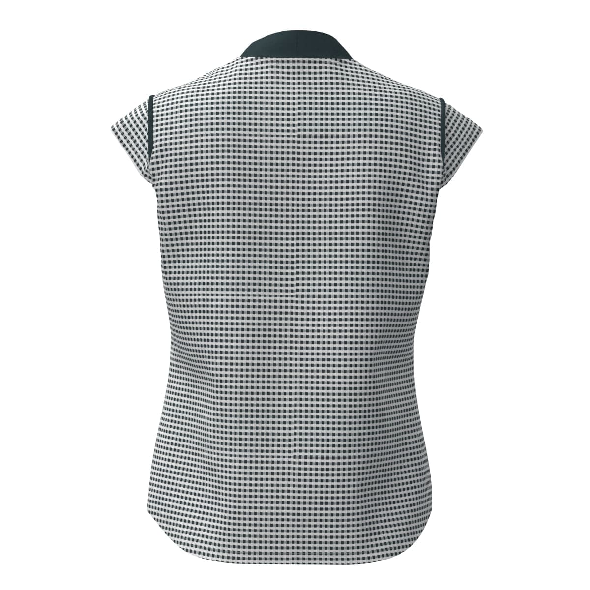 Women's Soccer Semi-Jacquard Sleeveless Shirt in Dark Marine