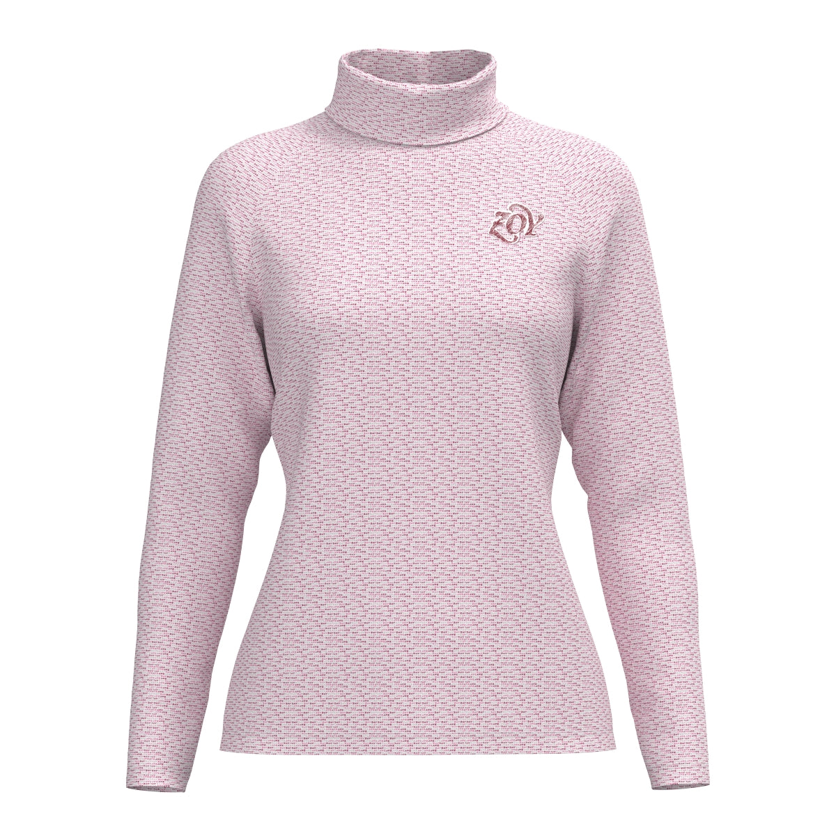 超弩級ジリーZilli長袖コットンポロシャツピンク50未使用品 （24AW  