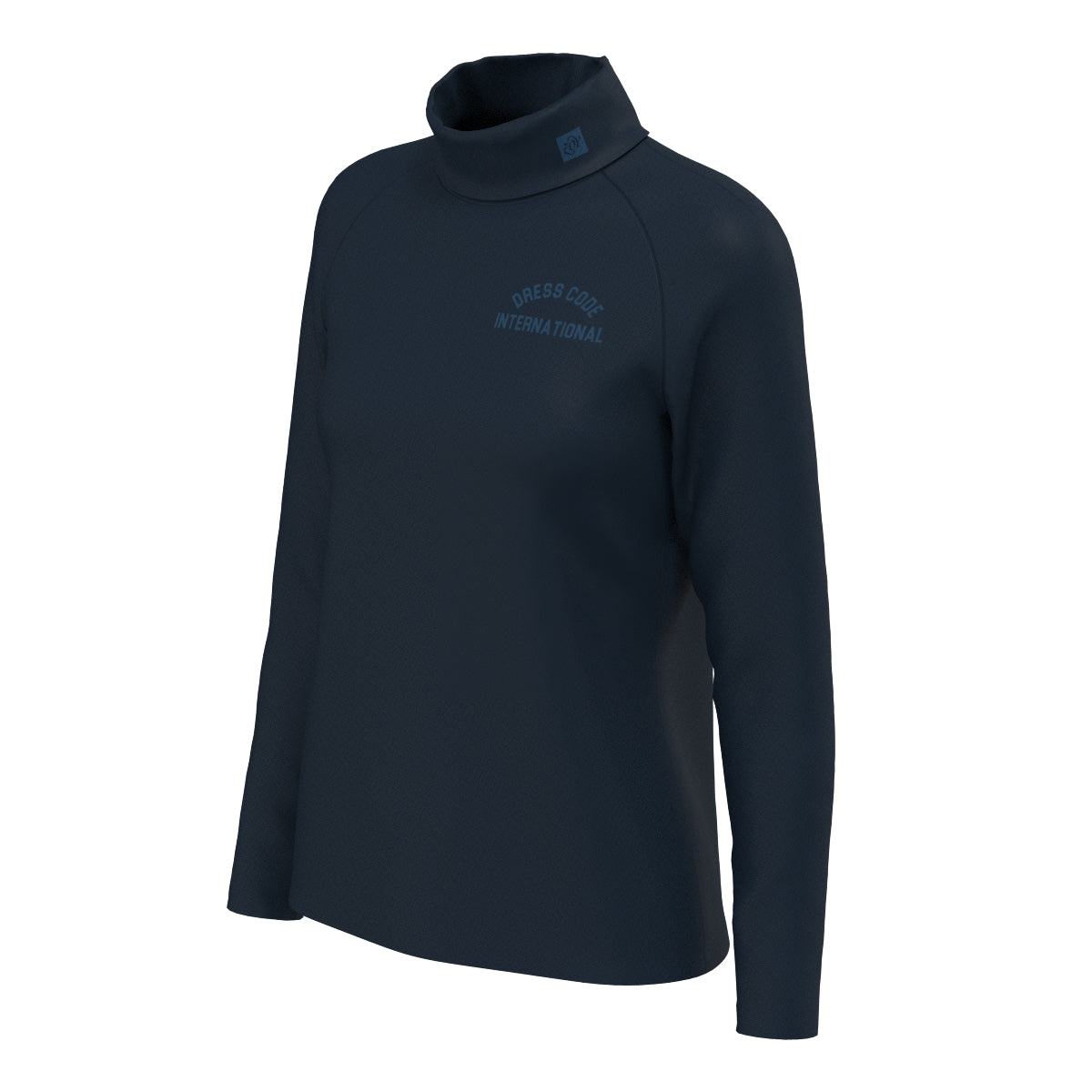 Women's 37.5 High Tension Half Long Sleeve Shirt, Navy