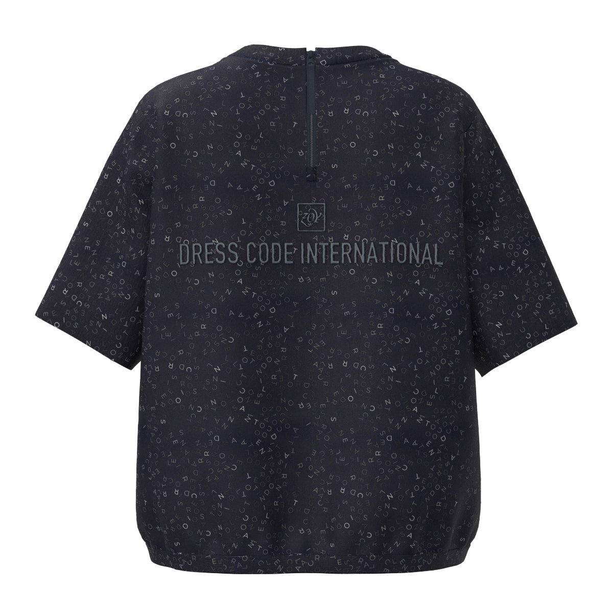 Women's Fragment Logo Print Pullover in Navy