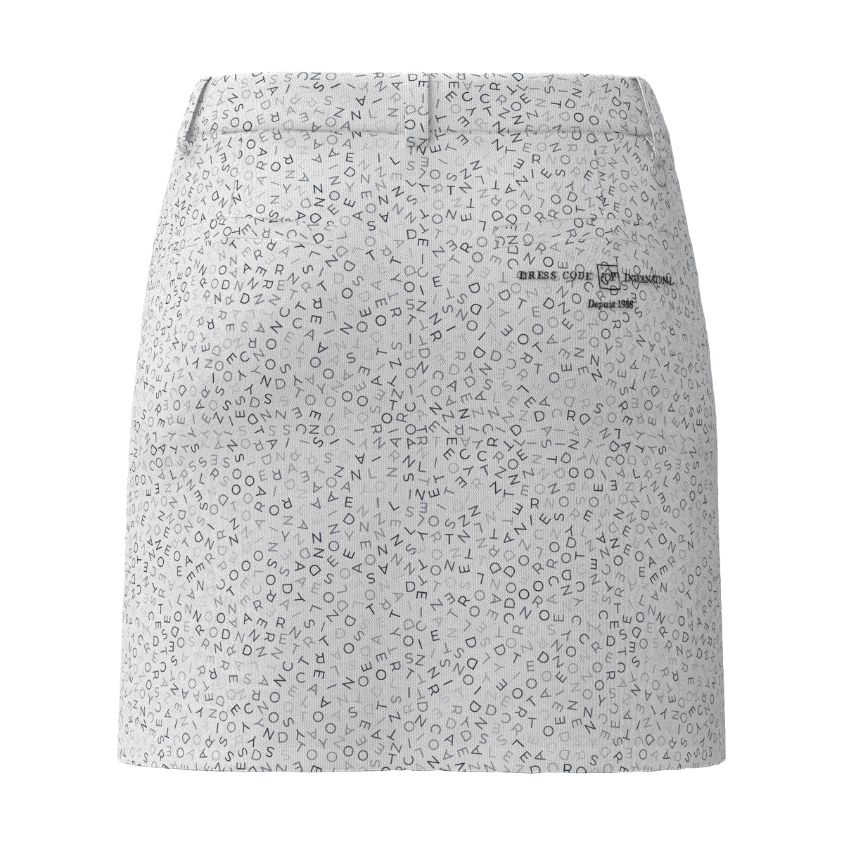 Women's Fragment Logo Print Skirt in White