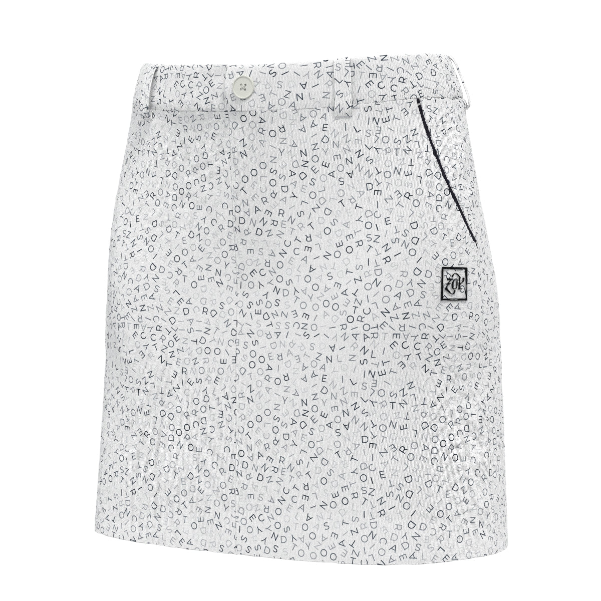 Women's Fragment Logo Print Skirt in White