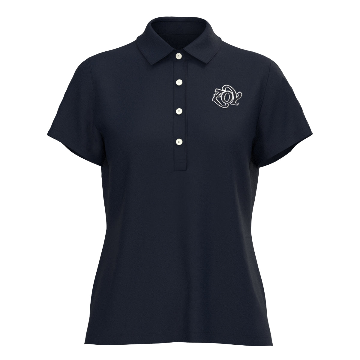 Women's Saracool Short Sleeve Shirt, Navy