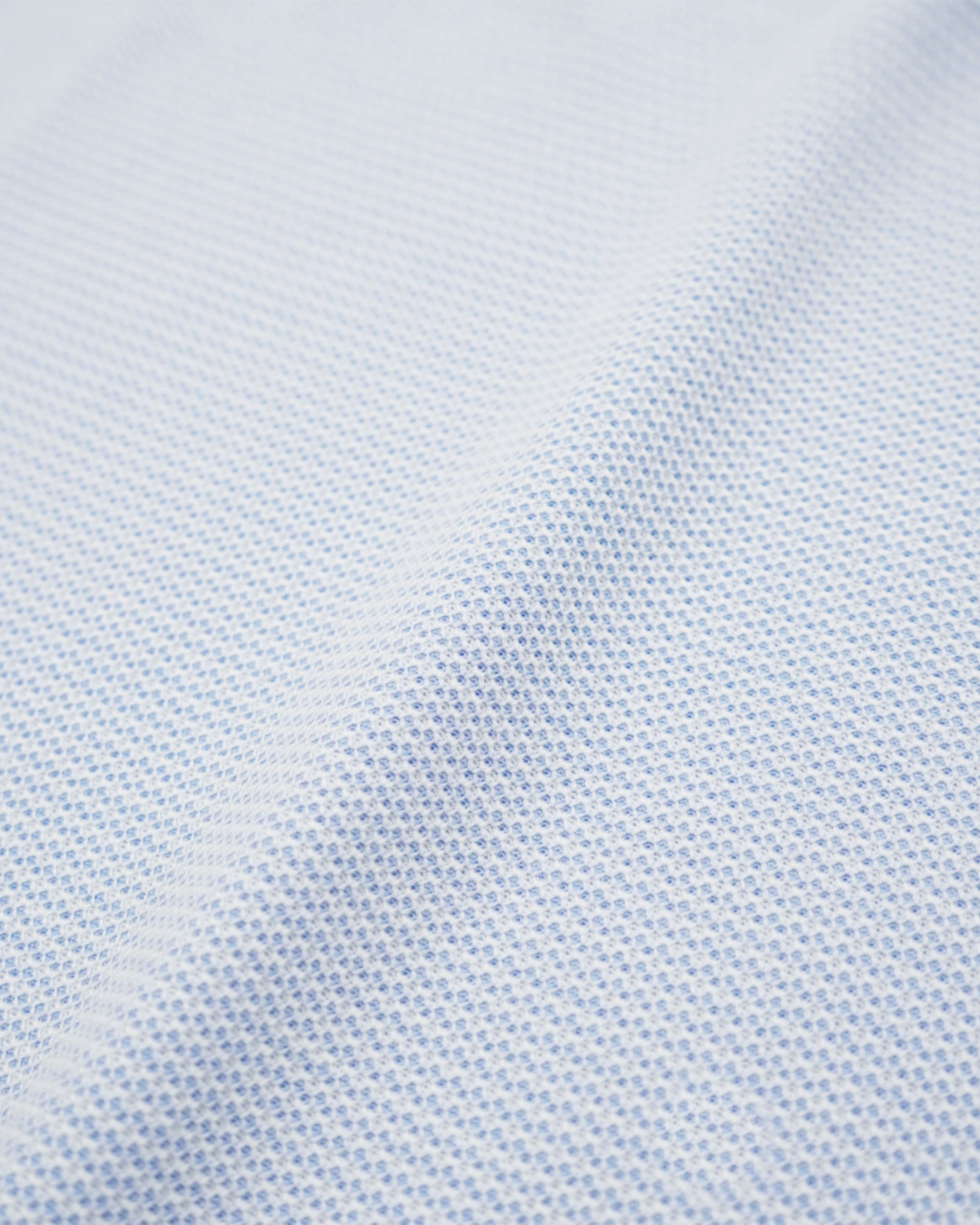 WOMEN COOLMAXハニカムボーダー 半袖シャツ ブルー