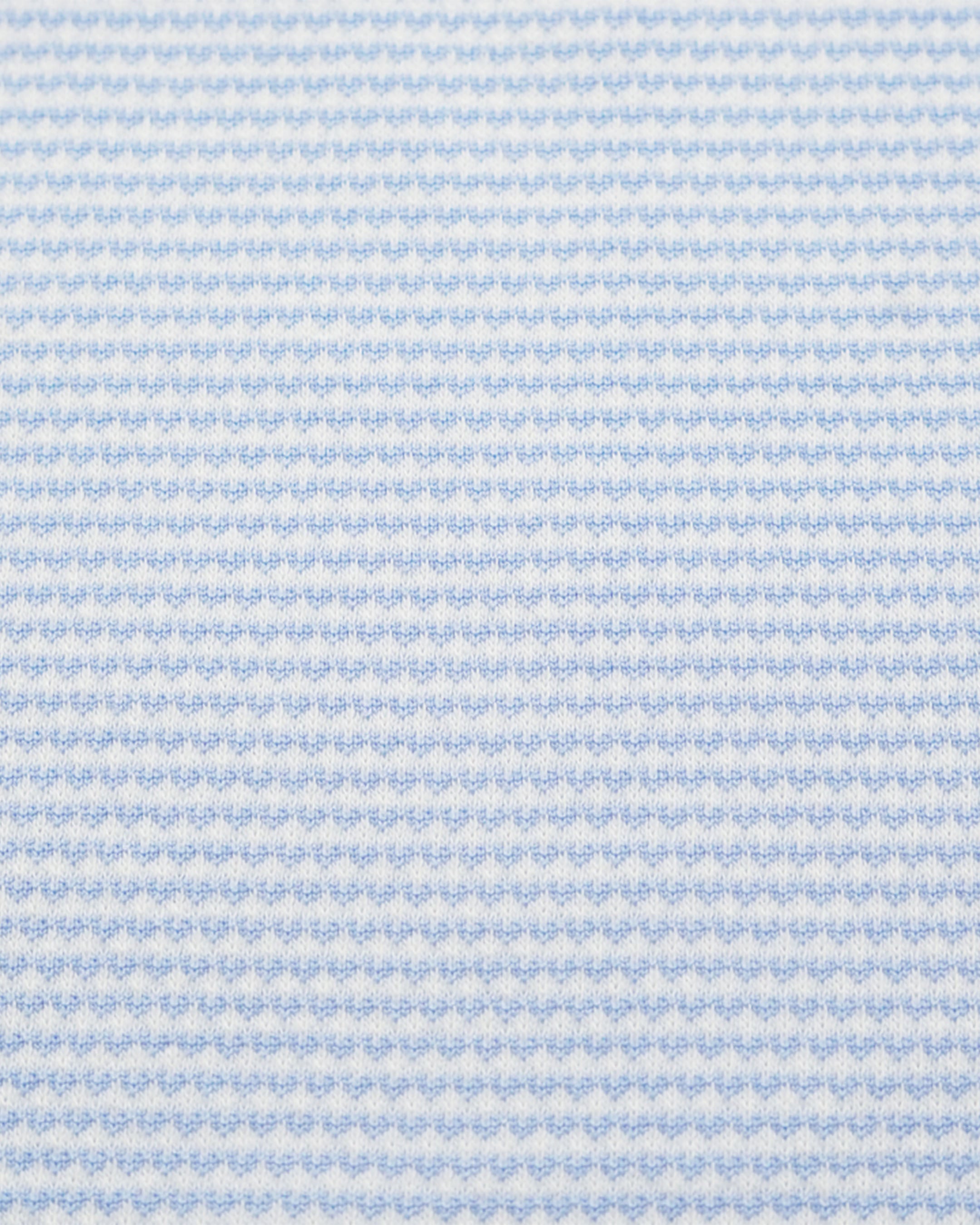 WOMEN COOLMAXハニカムボーダー 半袖シャツ ブルー