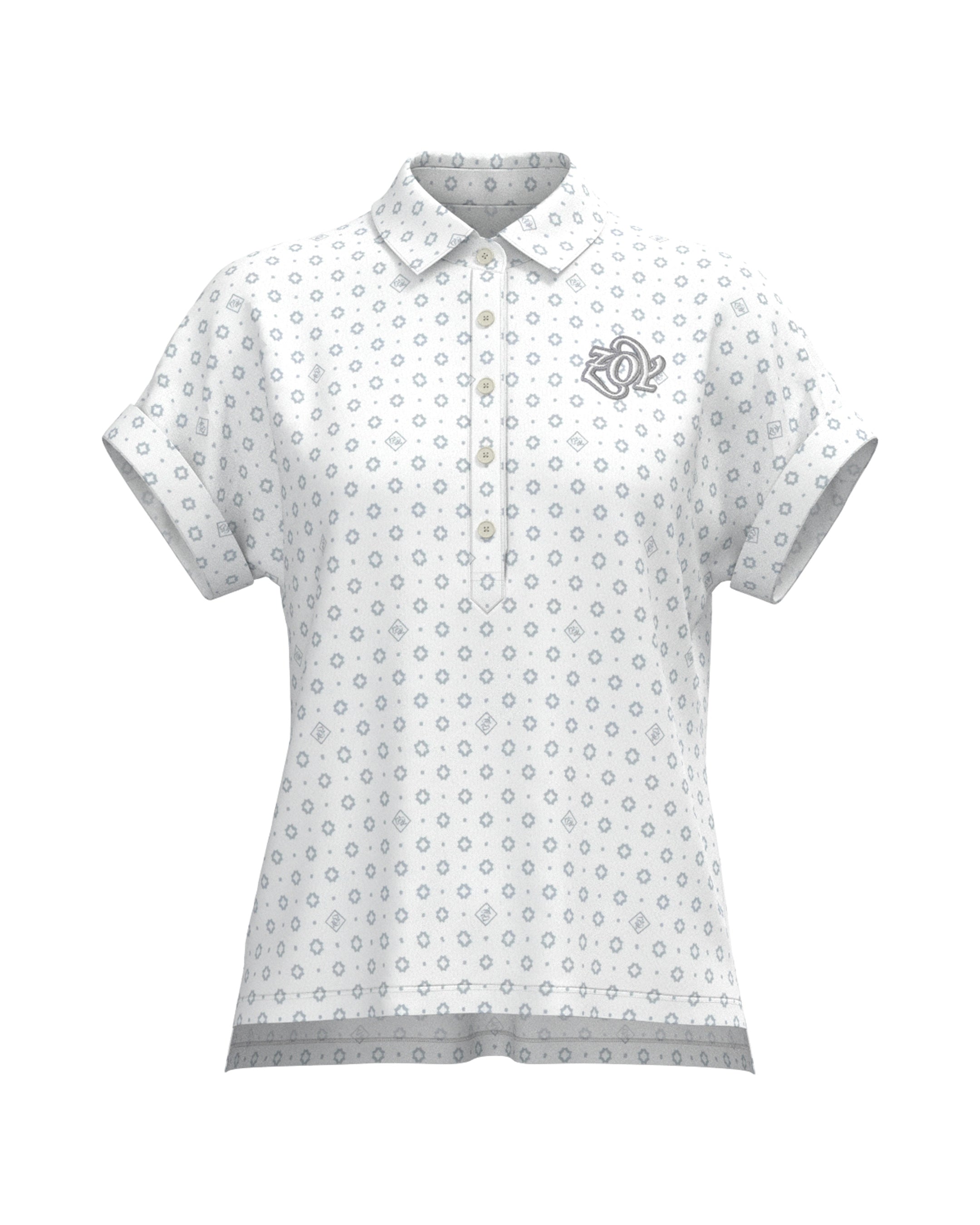 WOMEN シュガースターPT 半袖シャツ ホワイト