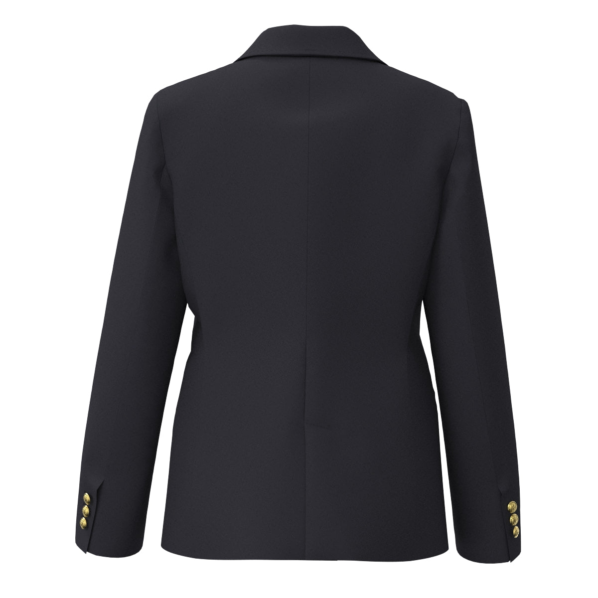 WOMEN ecolifix ギャバジン ジャケット ネイビー