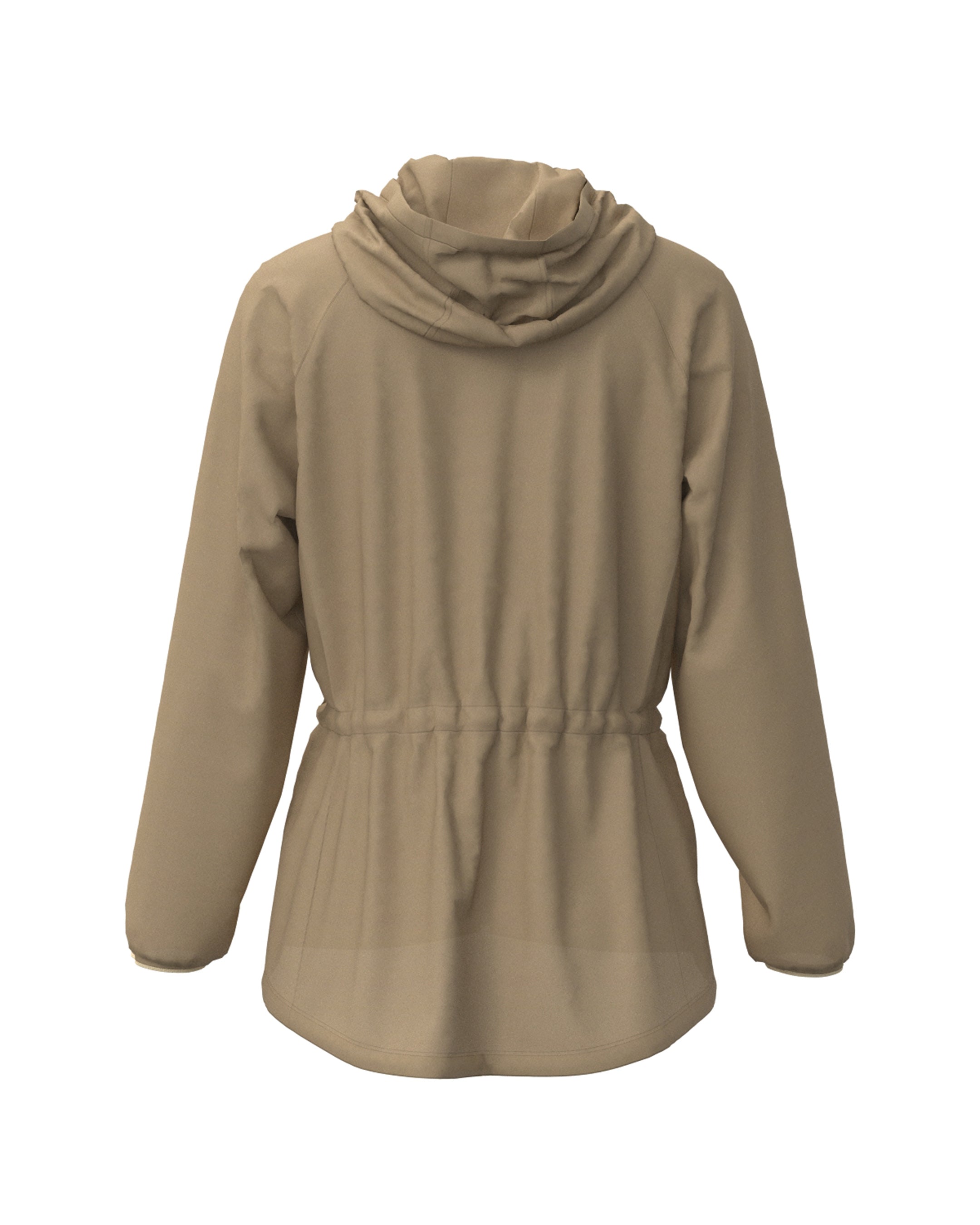 WOMEN ソフトナイロン2WAY 撥水 ブルゾン ベージュ