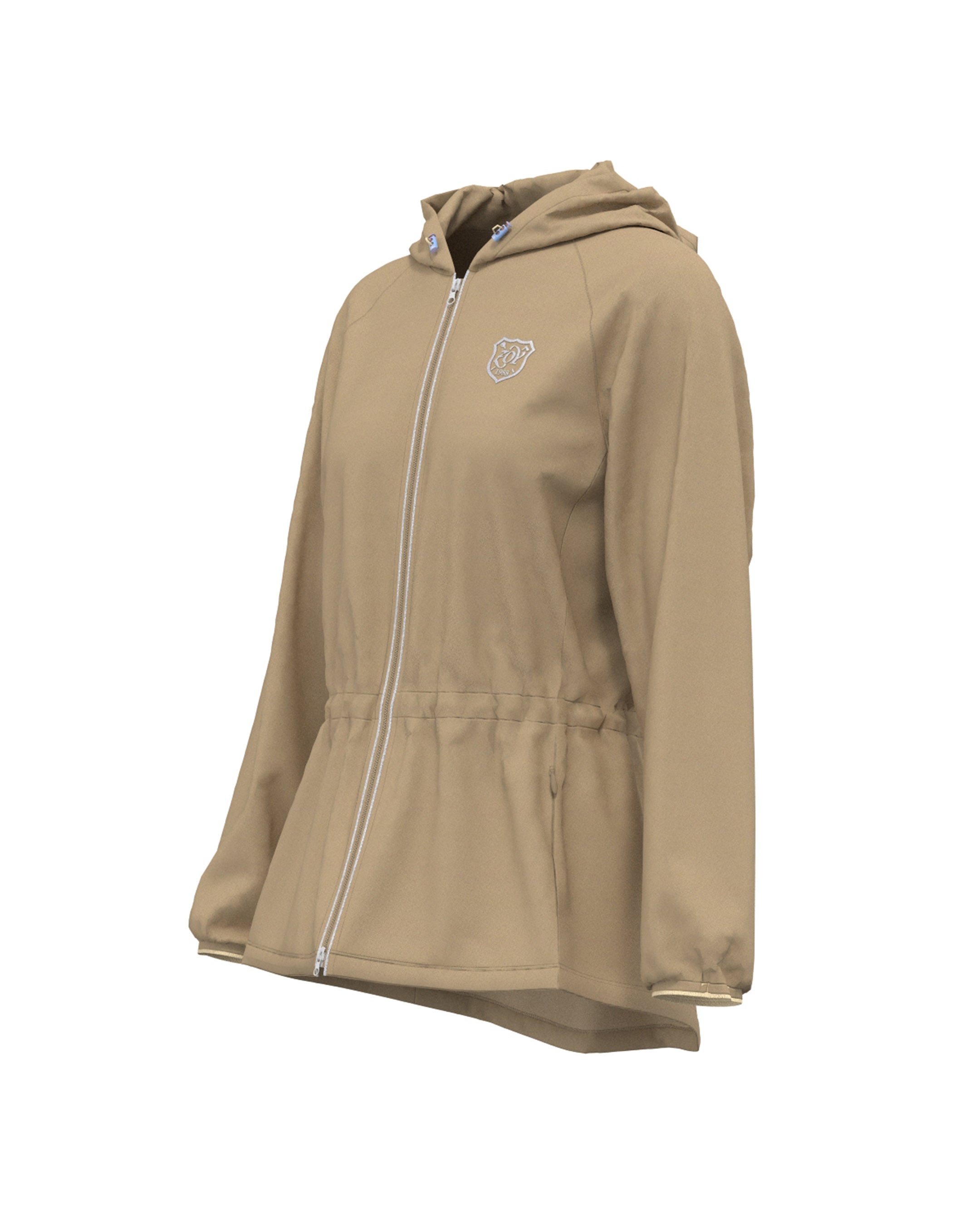 WOMEN ソフトナイロン2WAY 撥水 ブルゾン ベージュ