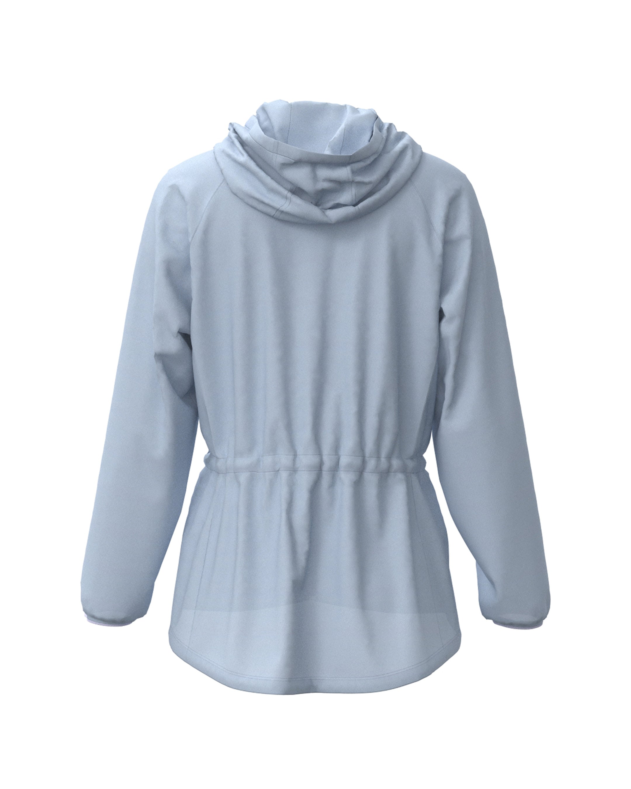 WOMEN ソフトナイロン2WAY 撥水 ブルゾン ウォーターブルー