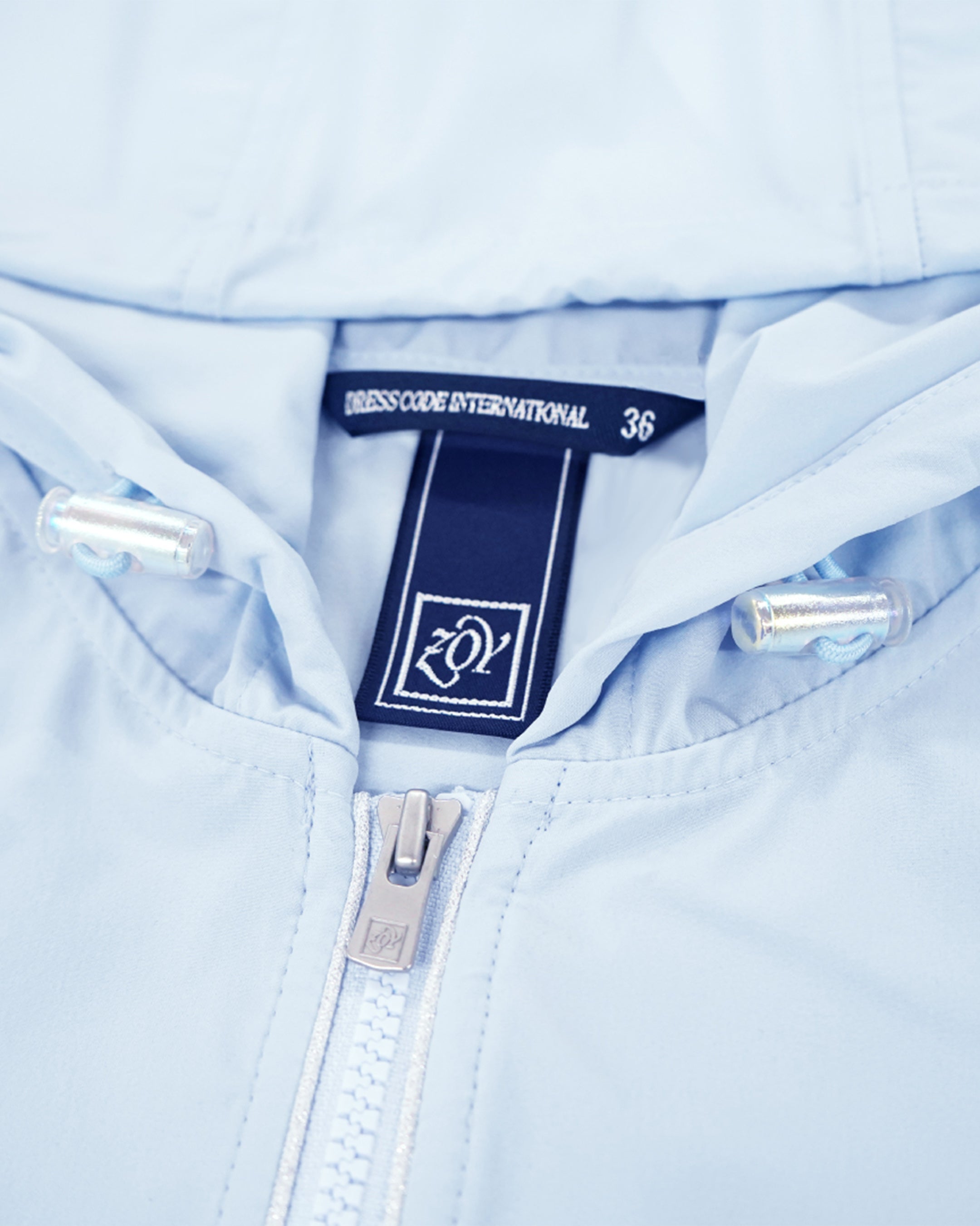 WOMEN ソフトナイロン2WAY 撥水 ブルゾン ウォーターブルー